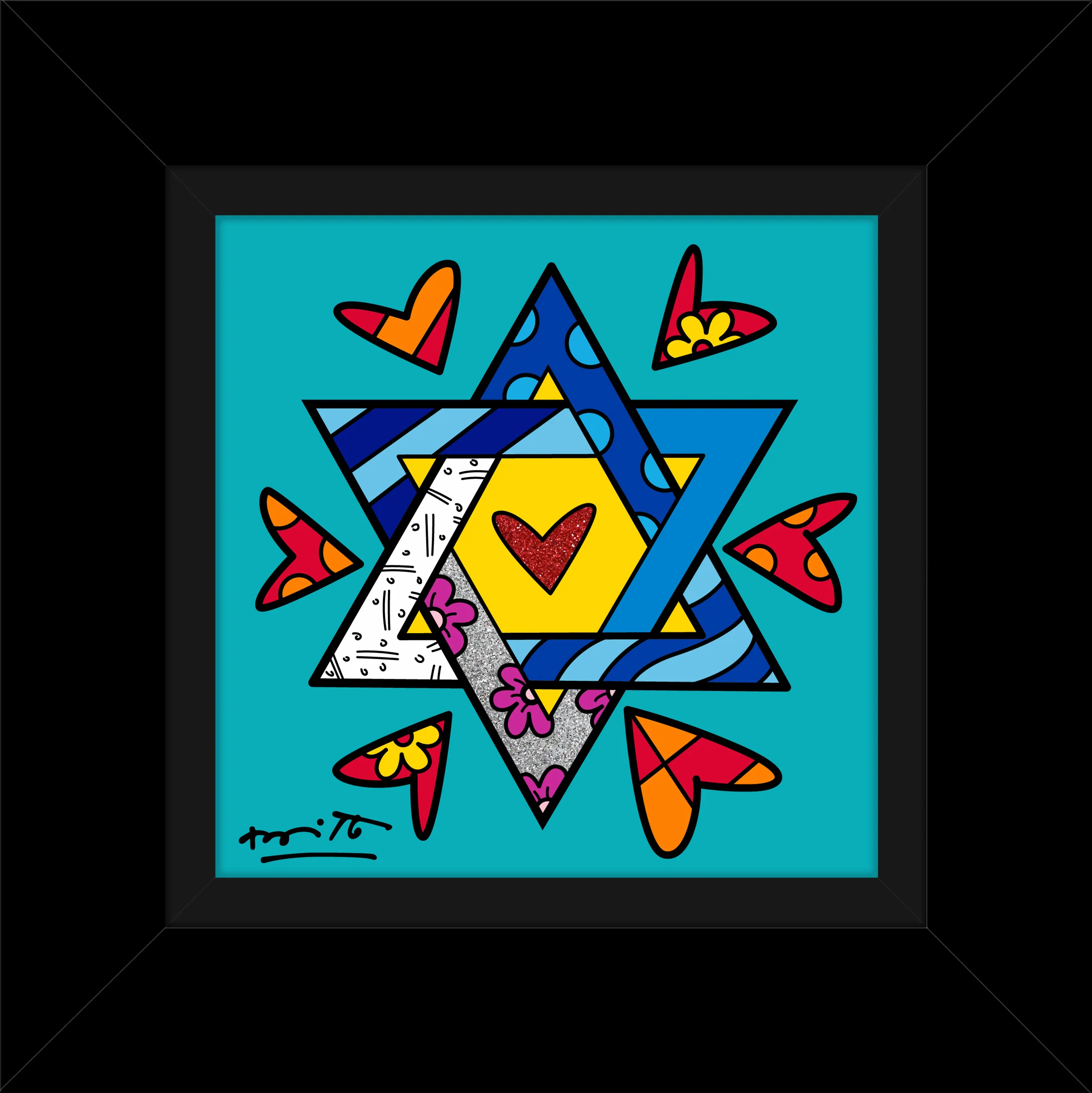 Mazel Tov (Star of David) - Limited Edition Print - Image 6