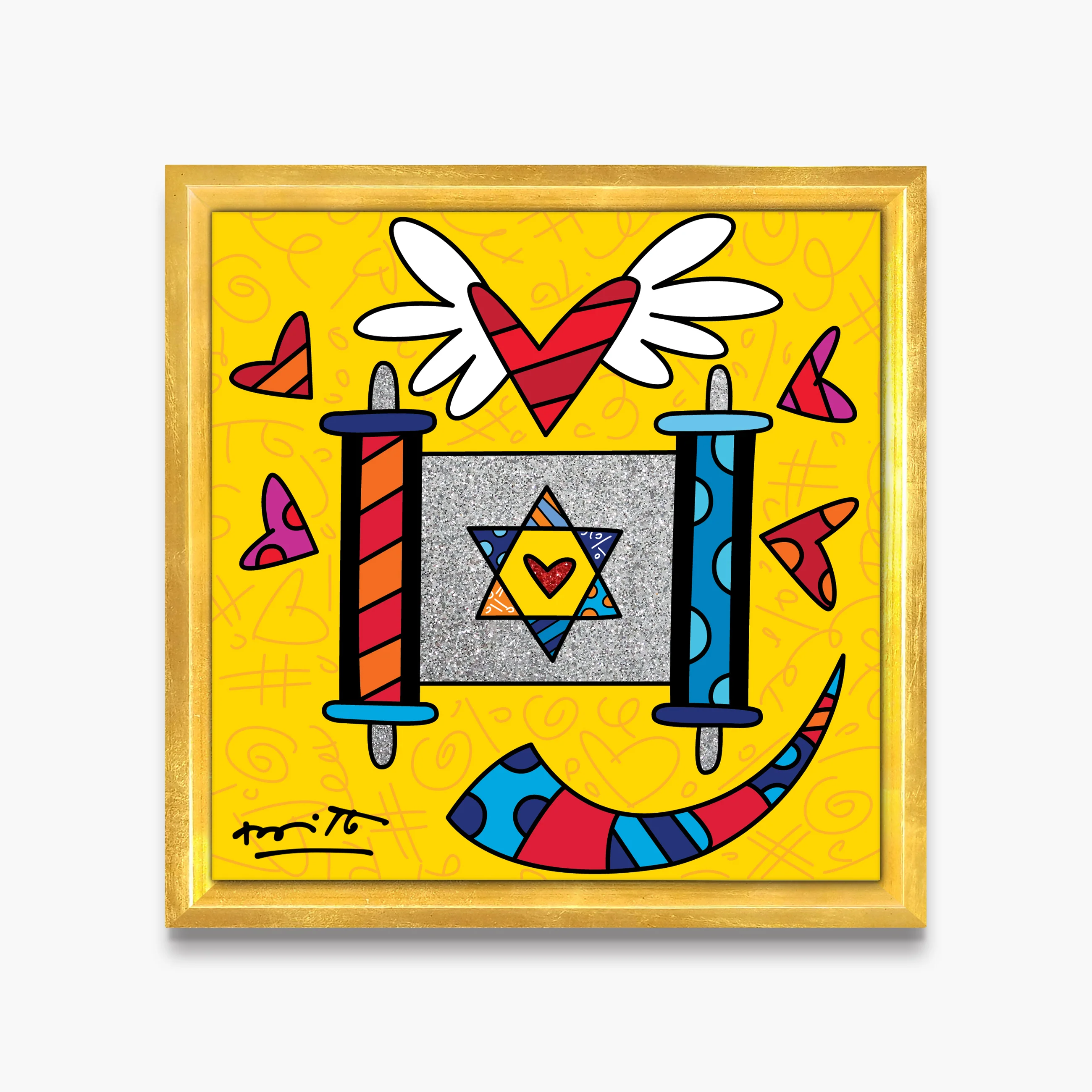 Mazel Tov (Torah) - Limited Edition Print - Image 13