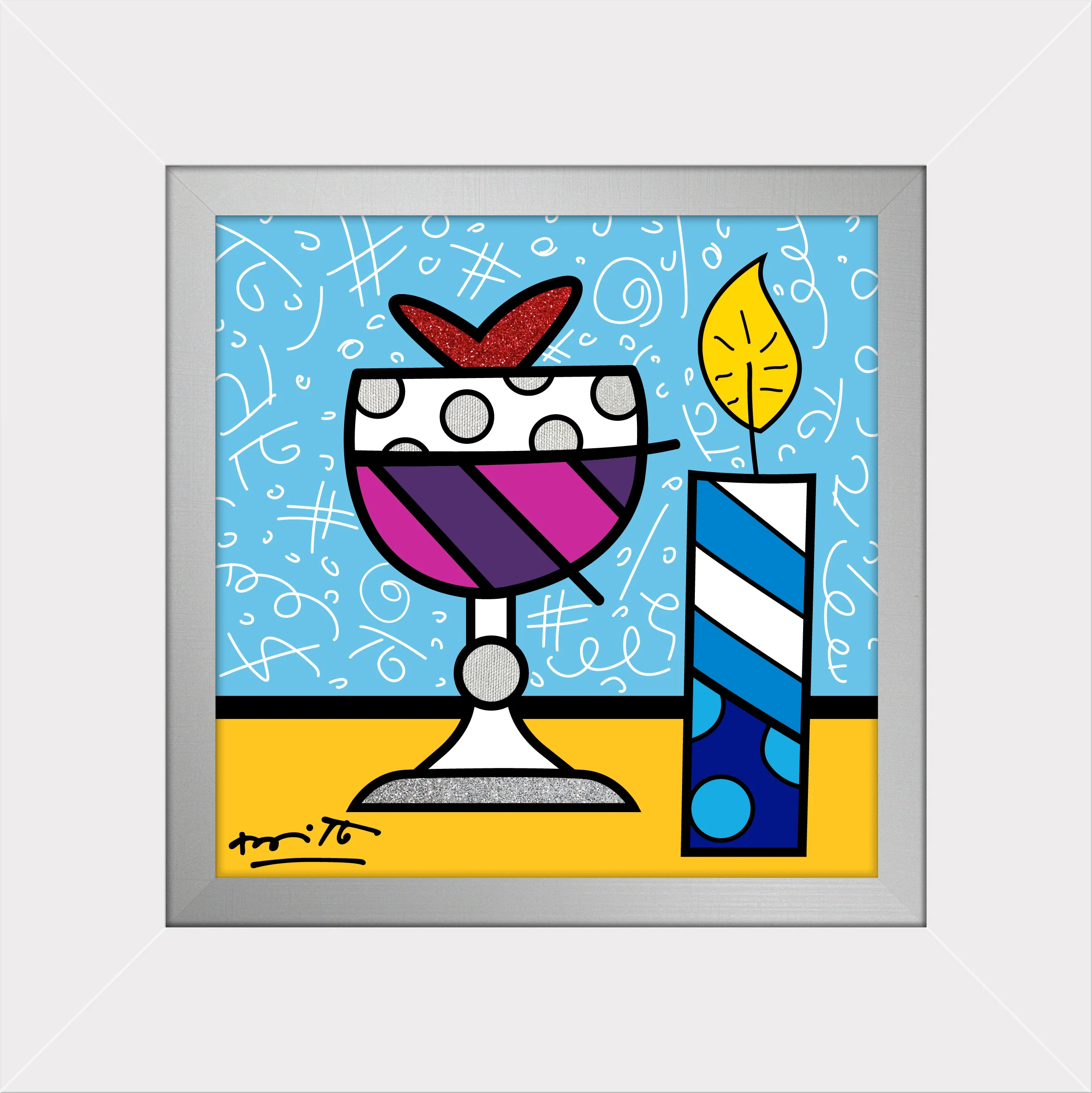 Mazel Tov (Wine) - Limited Edition Print - Image 11