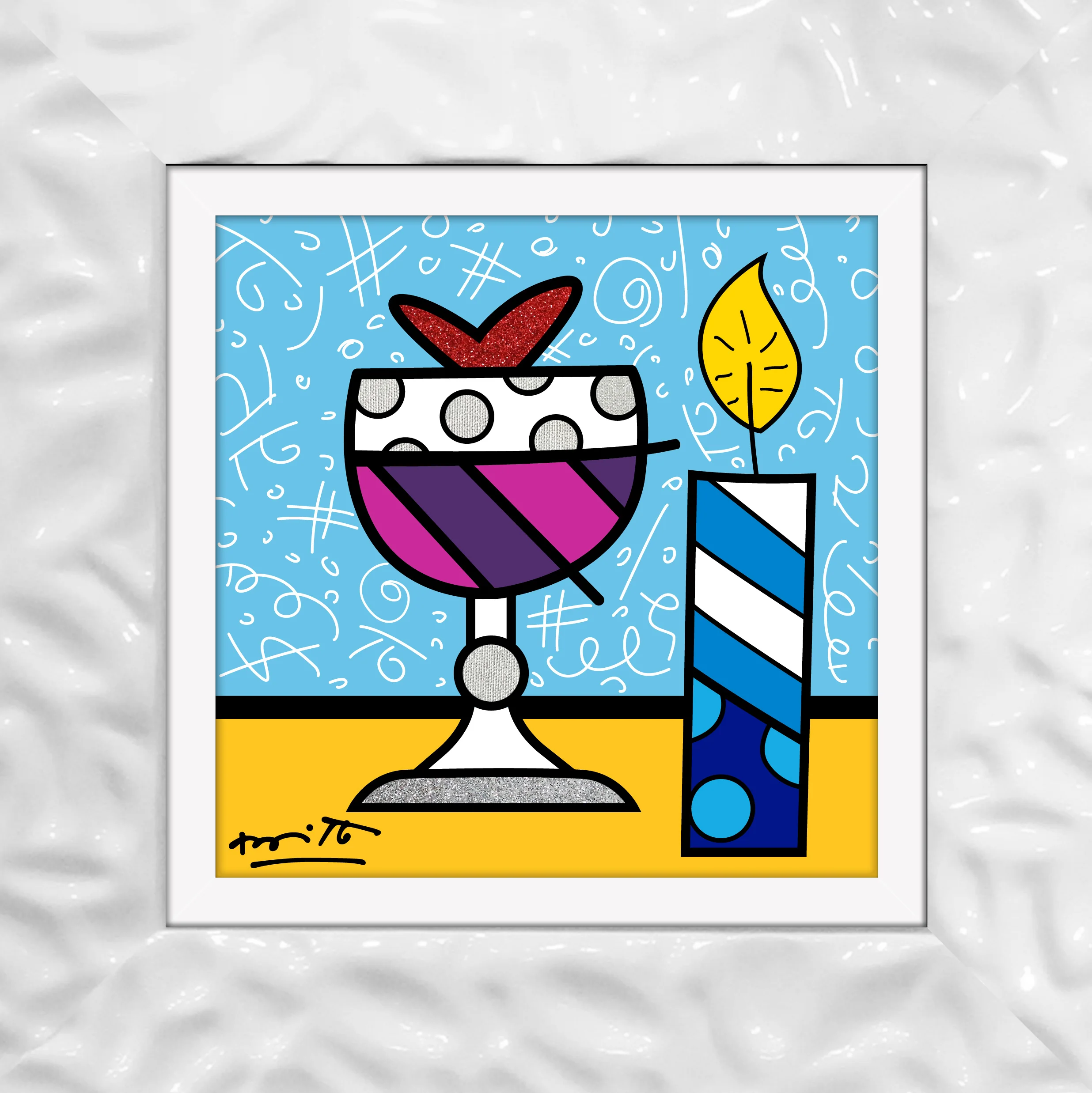 Mazel Tov (Wine) - Limited Edition Print - Image 13