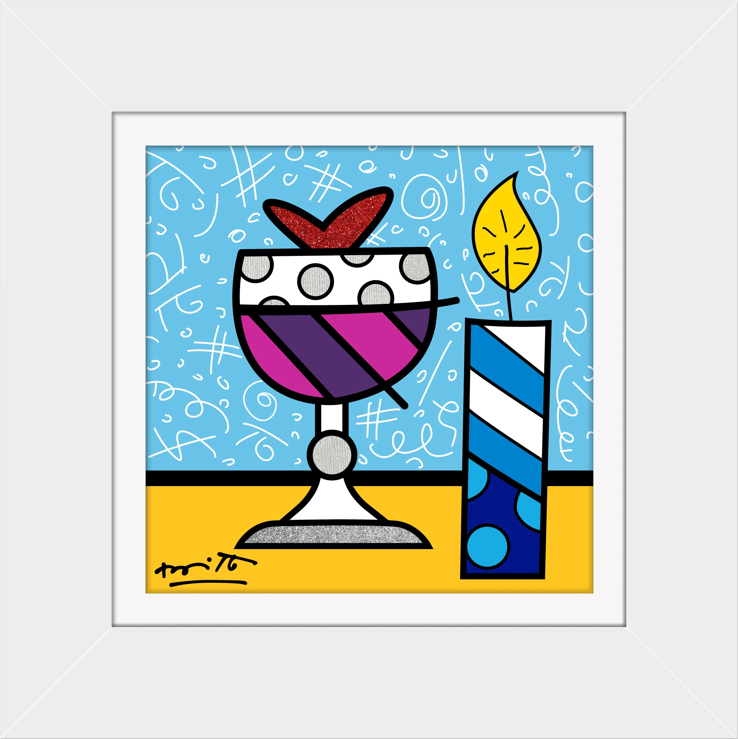 Mazel Tov (Wine) - Limited Edition Print - Image 14