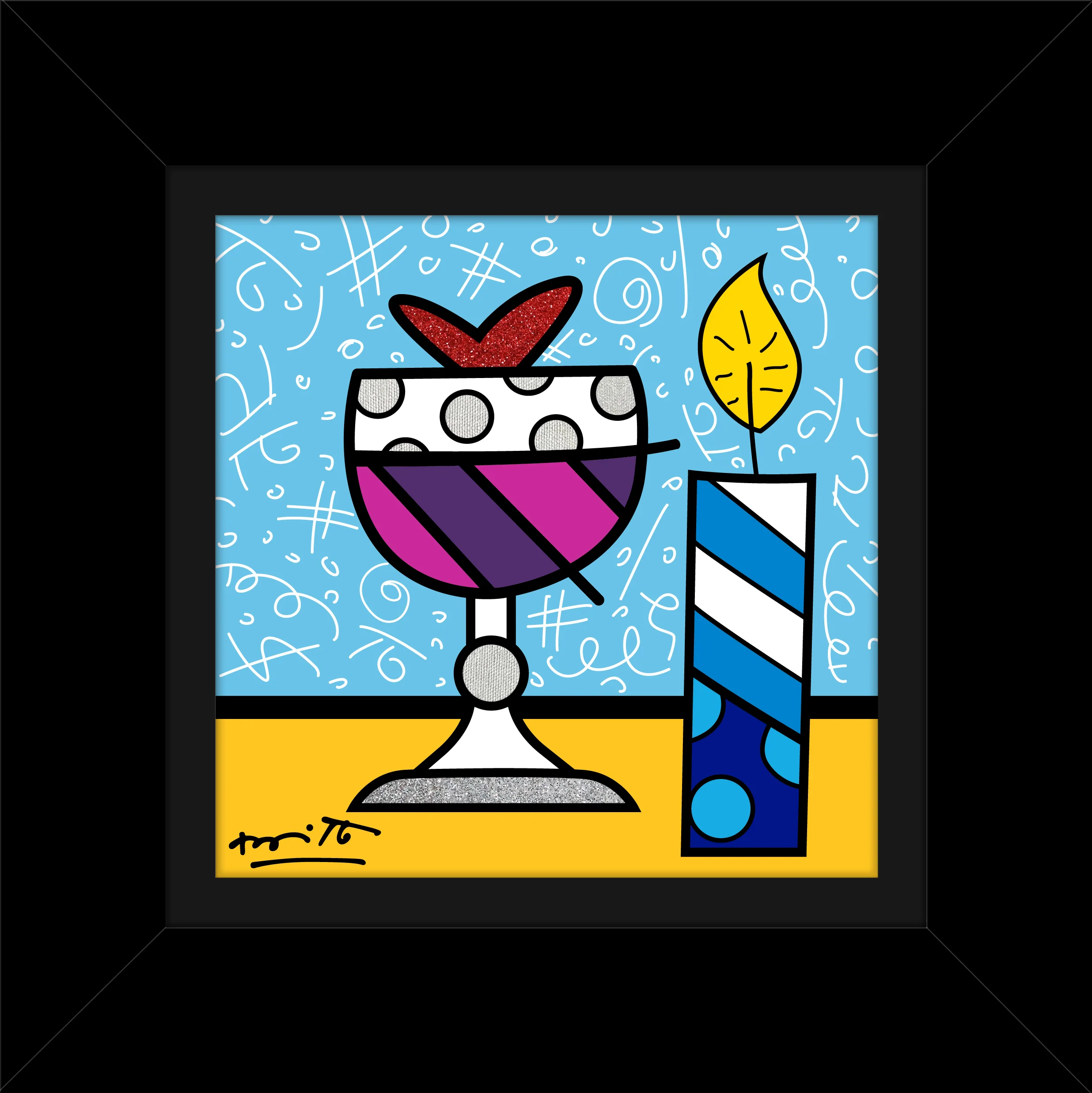 Mazel Tov (Wine) - Limited Edition Print - Image 15