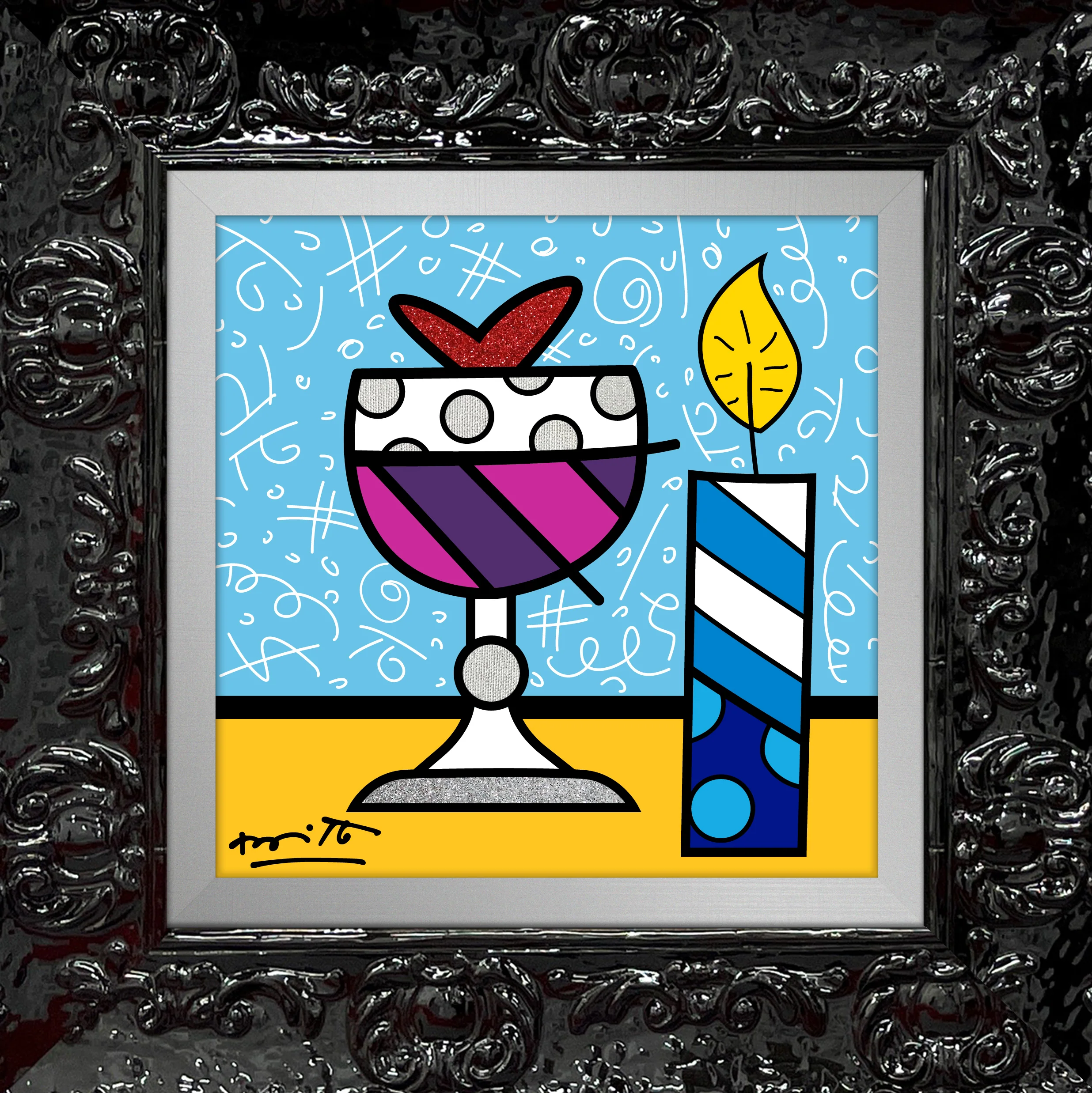 Mazel Tov (Wine) - Limited Edition Print - Image 16