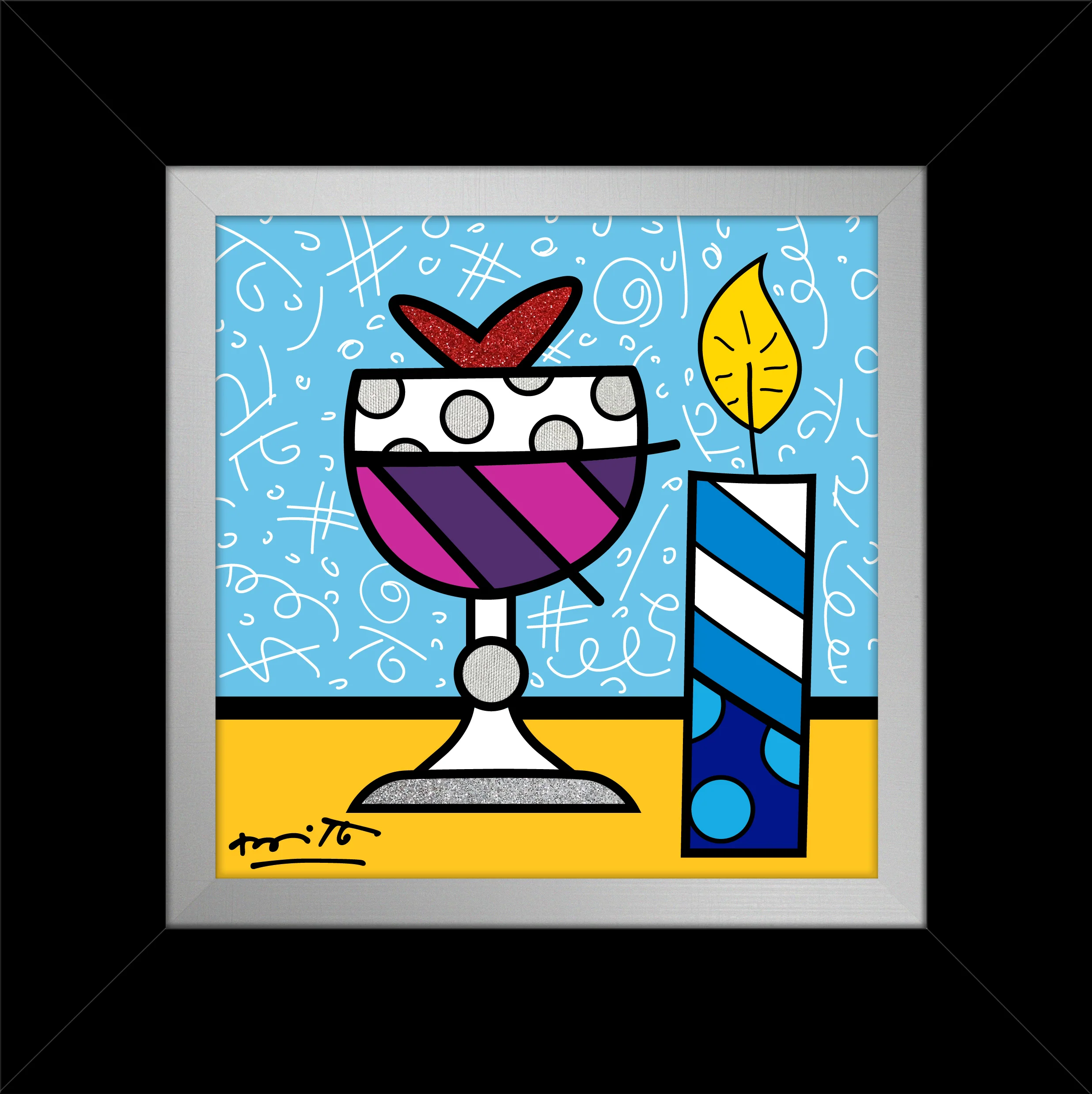 Mazel Tov (Wine) - Limited Edition Print - Image 17