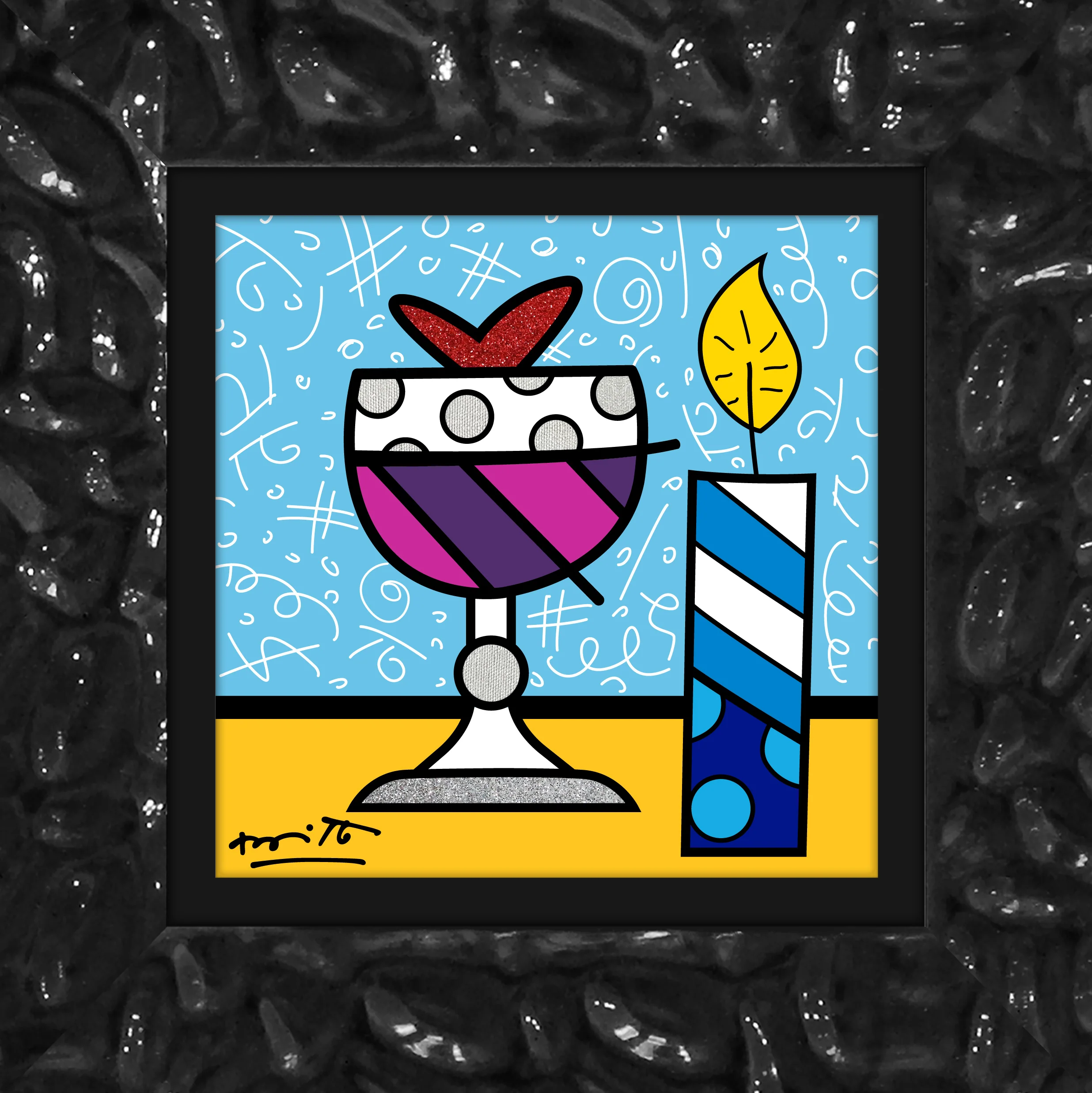 Mazel Tov (Wine) - Limited Edition Print - Image 18