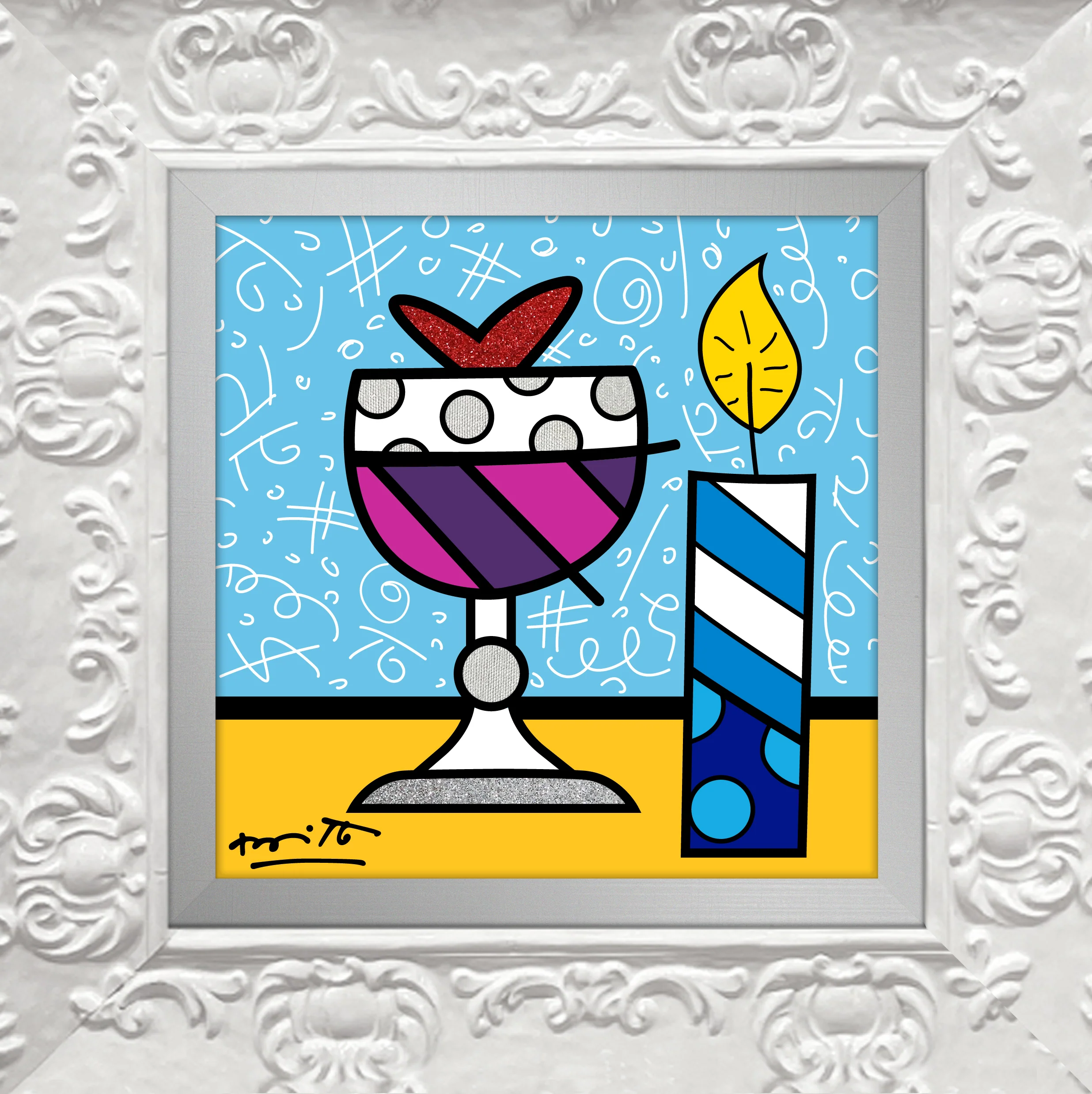 Mazel Tov (Wine) - Limited Edition Print - Image 9