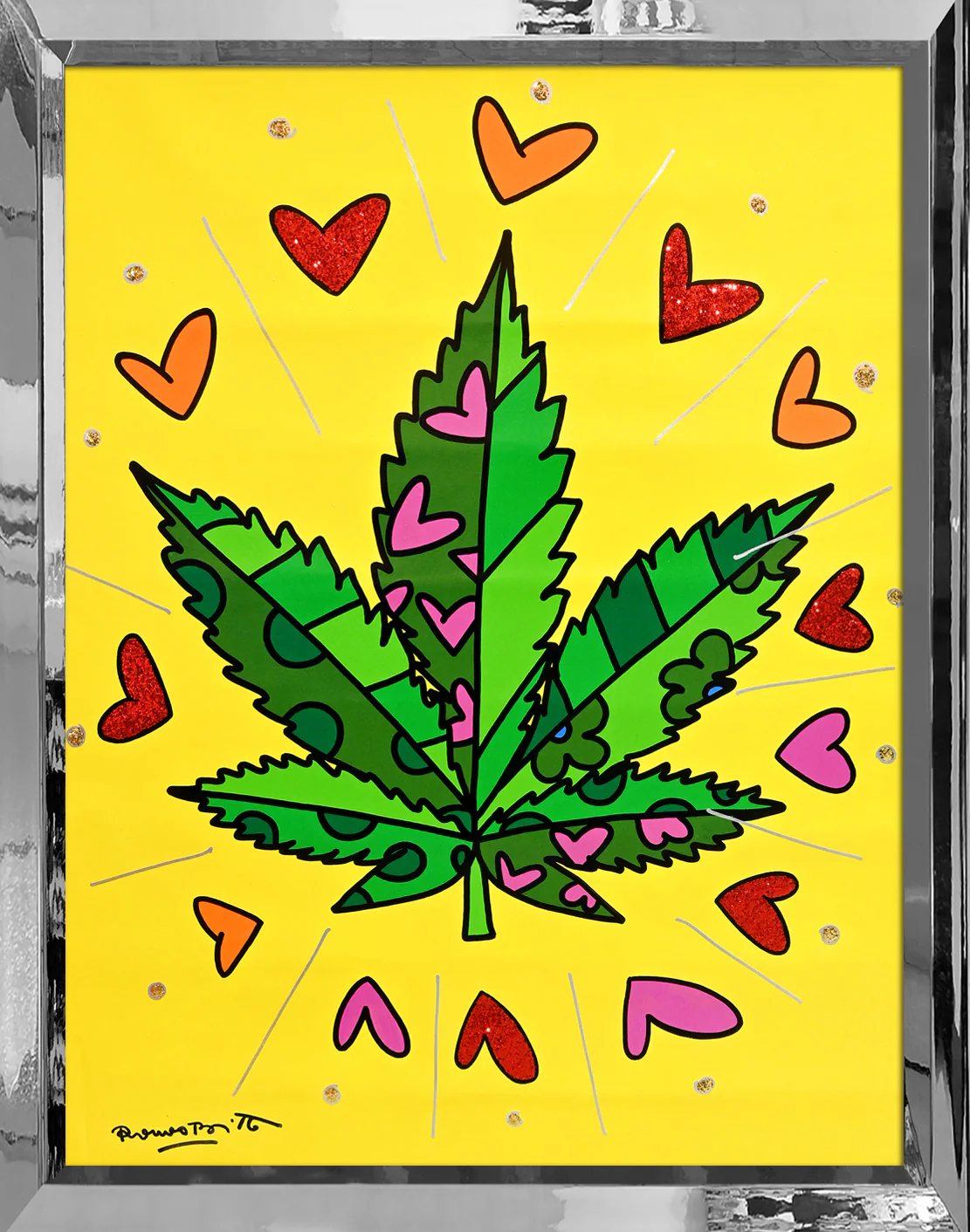 MEDICINAL (MARIJUANA) -  Original Painting - Image 11