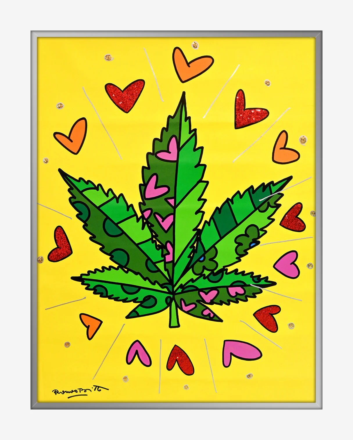 MEDICINAL (MARIJUANA) -  Original Painting - Image 13
