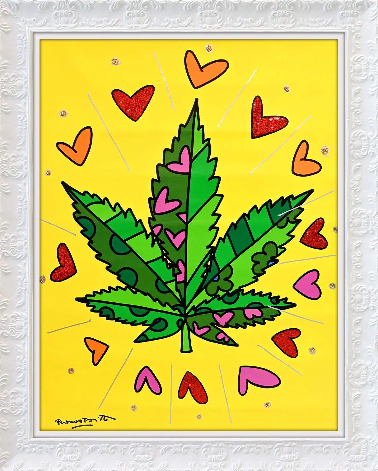 MEDICINAL (MARIJUANA) -  Original Painting - Image 16