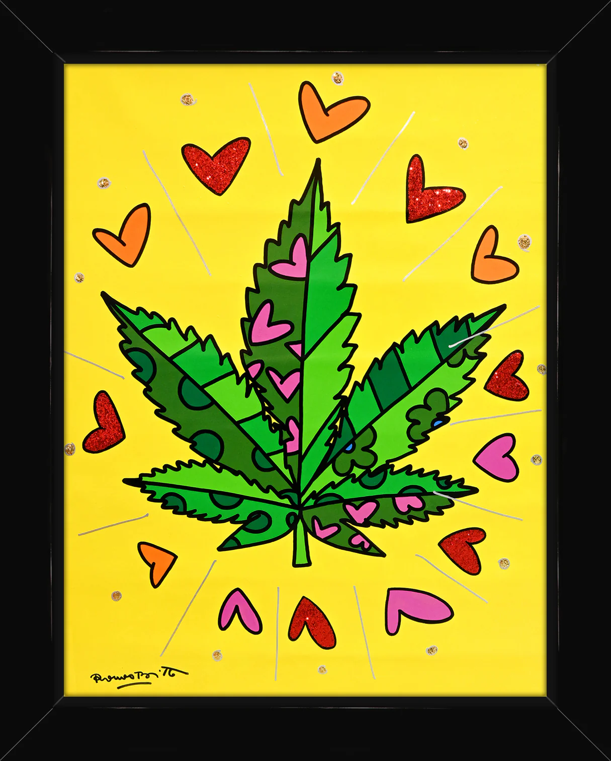 MEDICINAL (MARIJUANA) -  Original Painting - Image 5