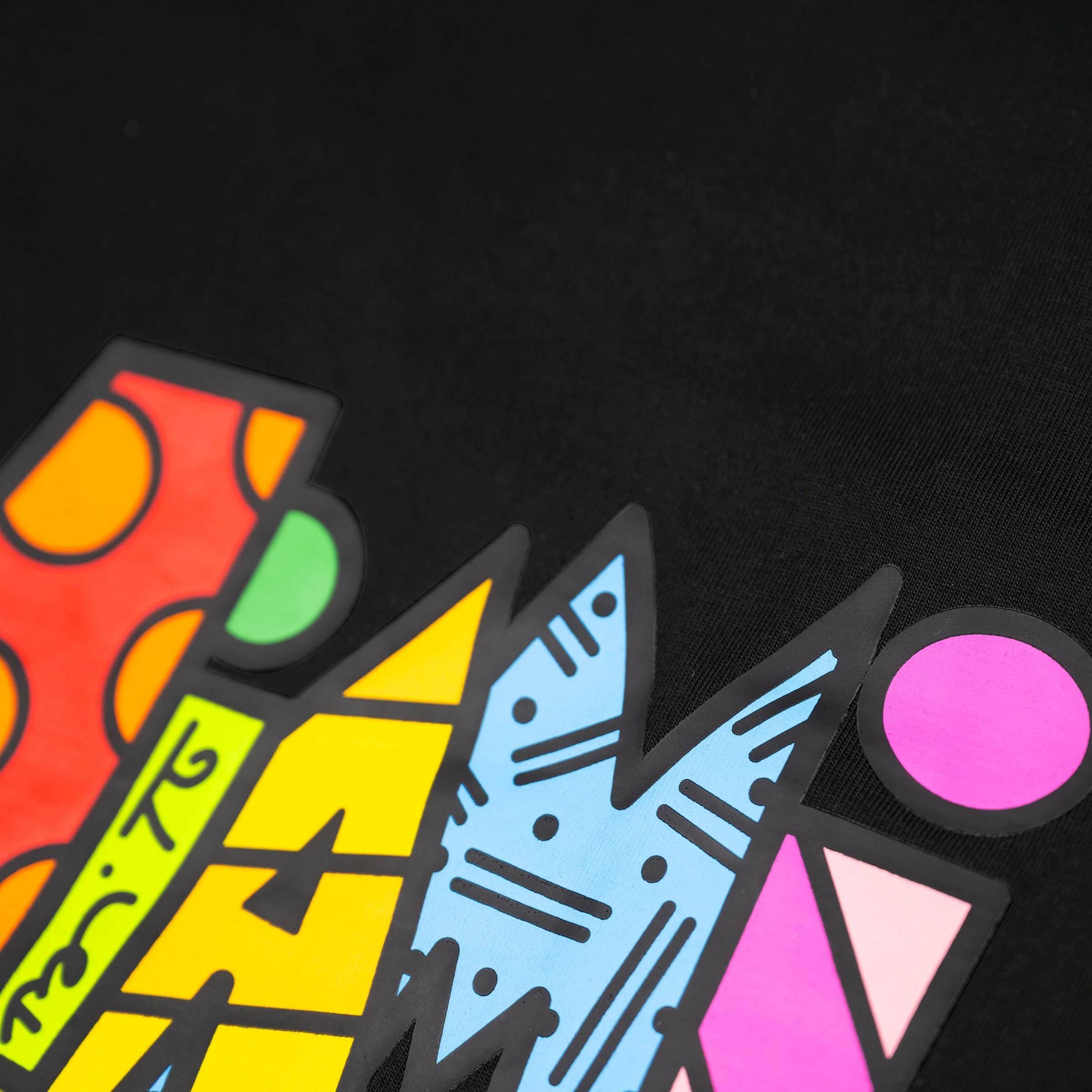 Miami Black Britto T-Shirt For Women - Image 5