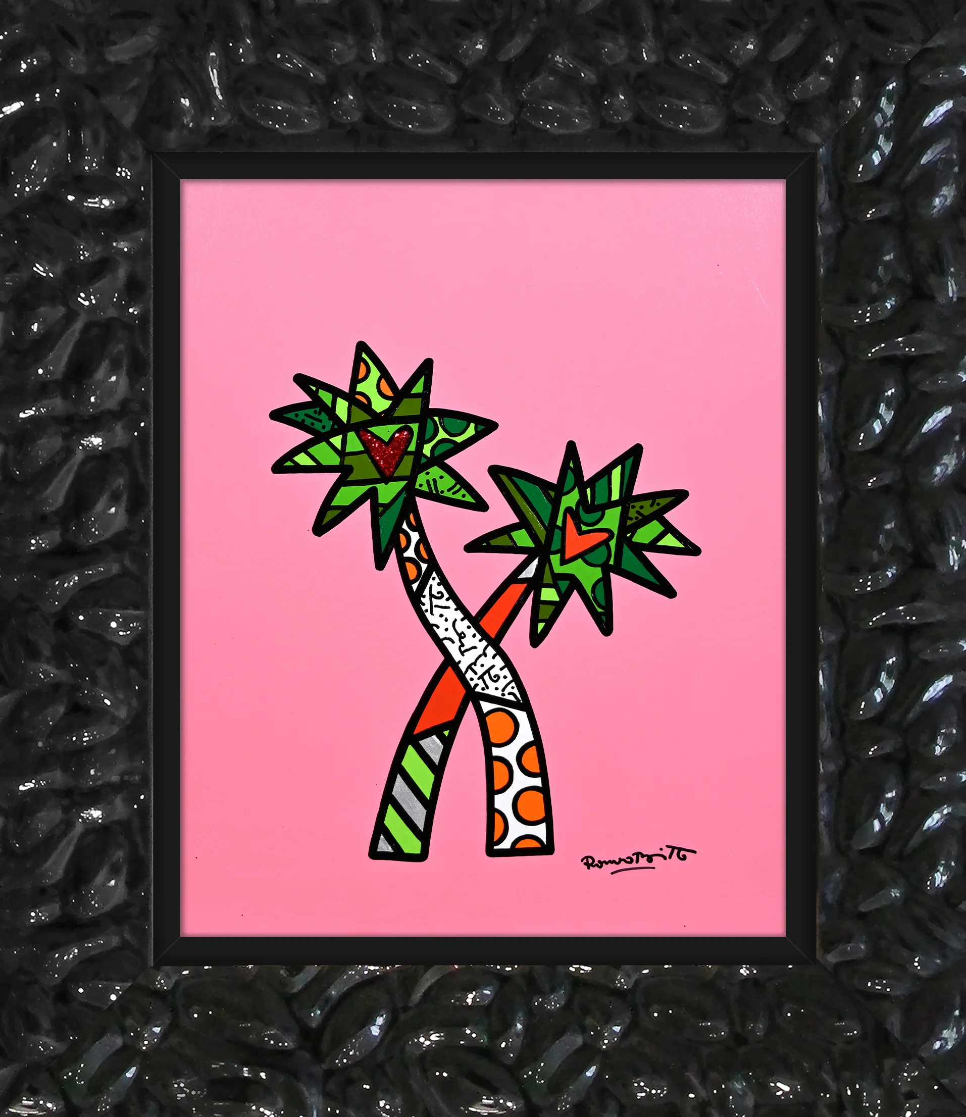 Miami Palms - Original Painting - Image 10