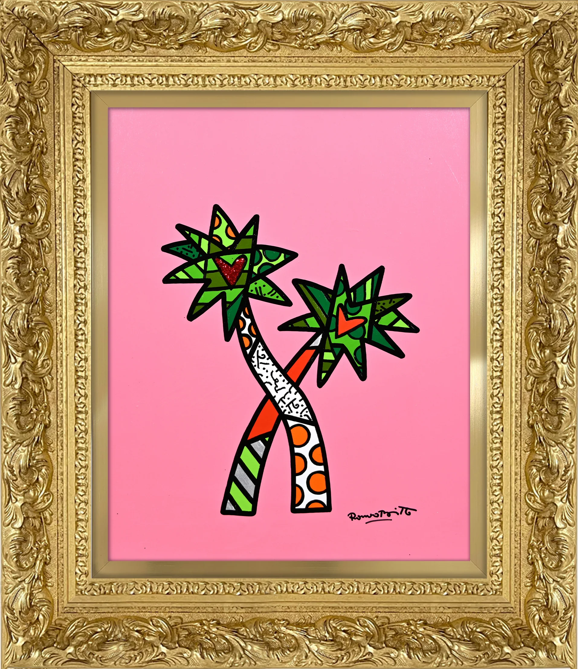 Miami Palms - Original Painting - Image 14