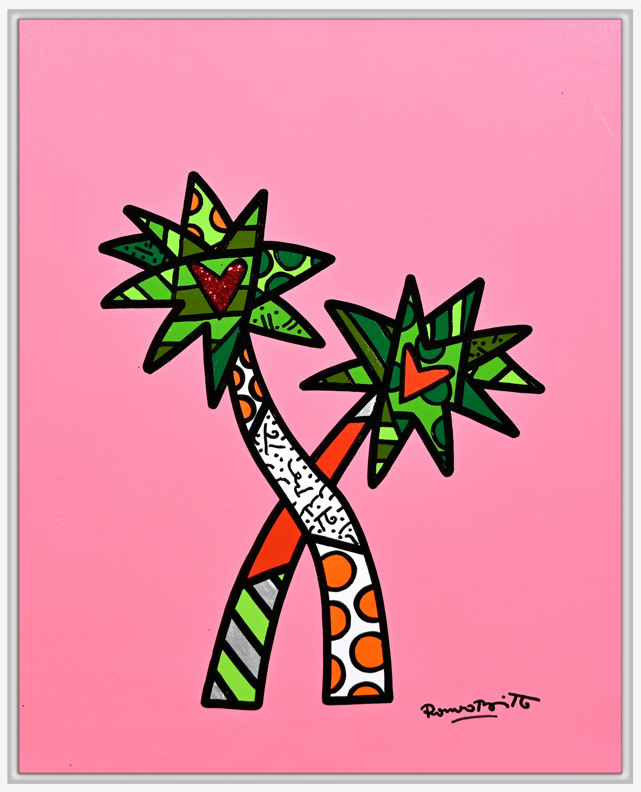Miami Palms - Original Painting - Image 16