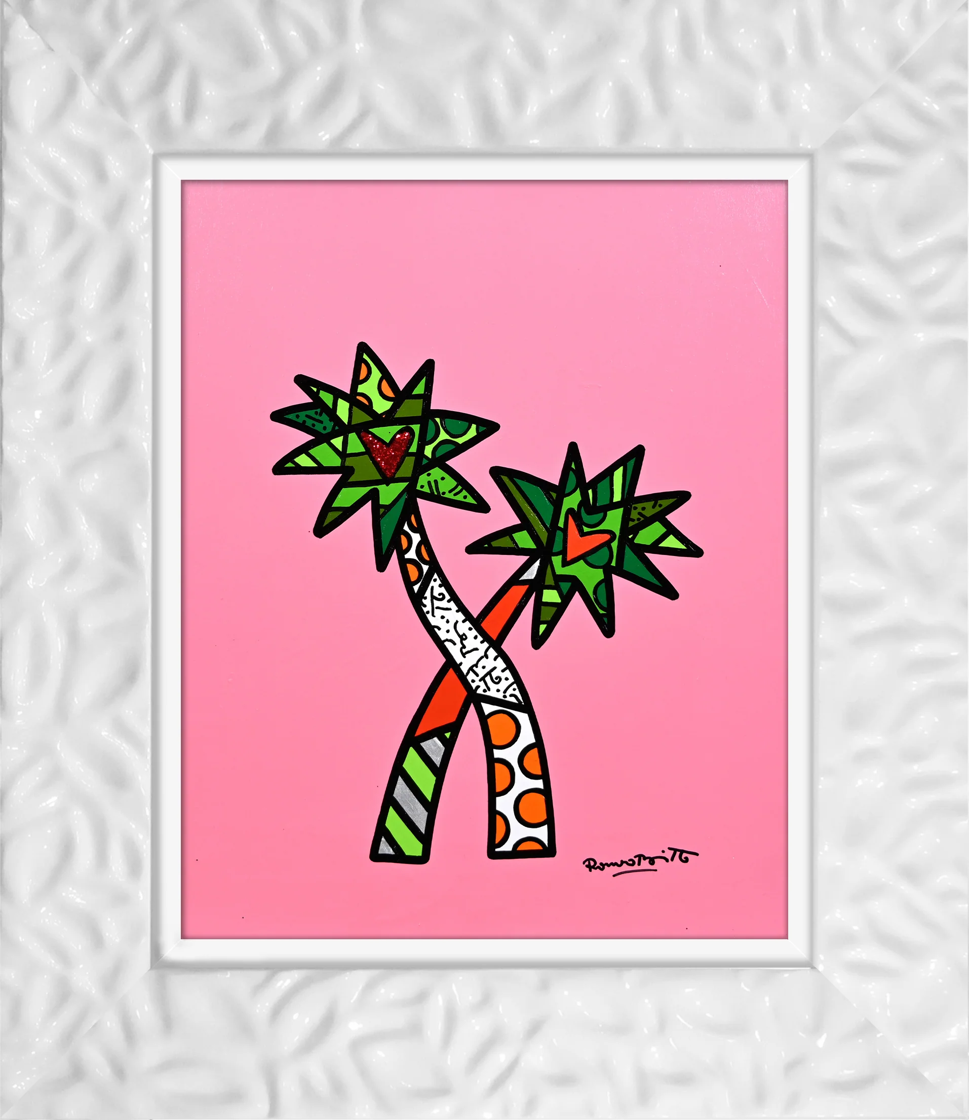 Miami Palms - Original Painting - Image 2
