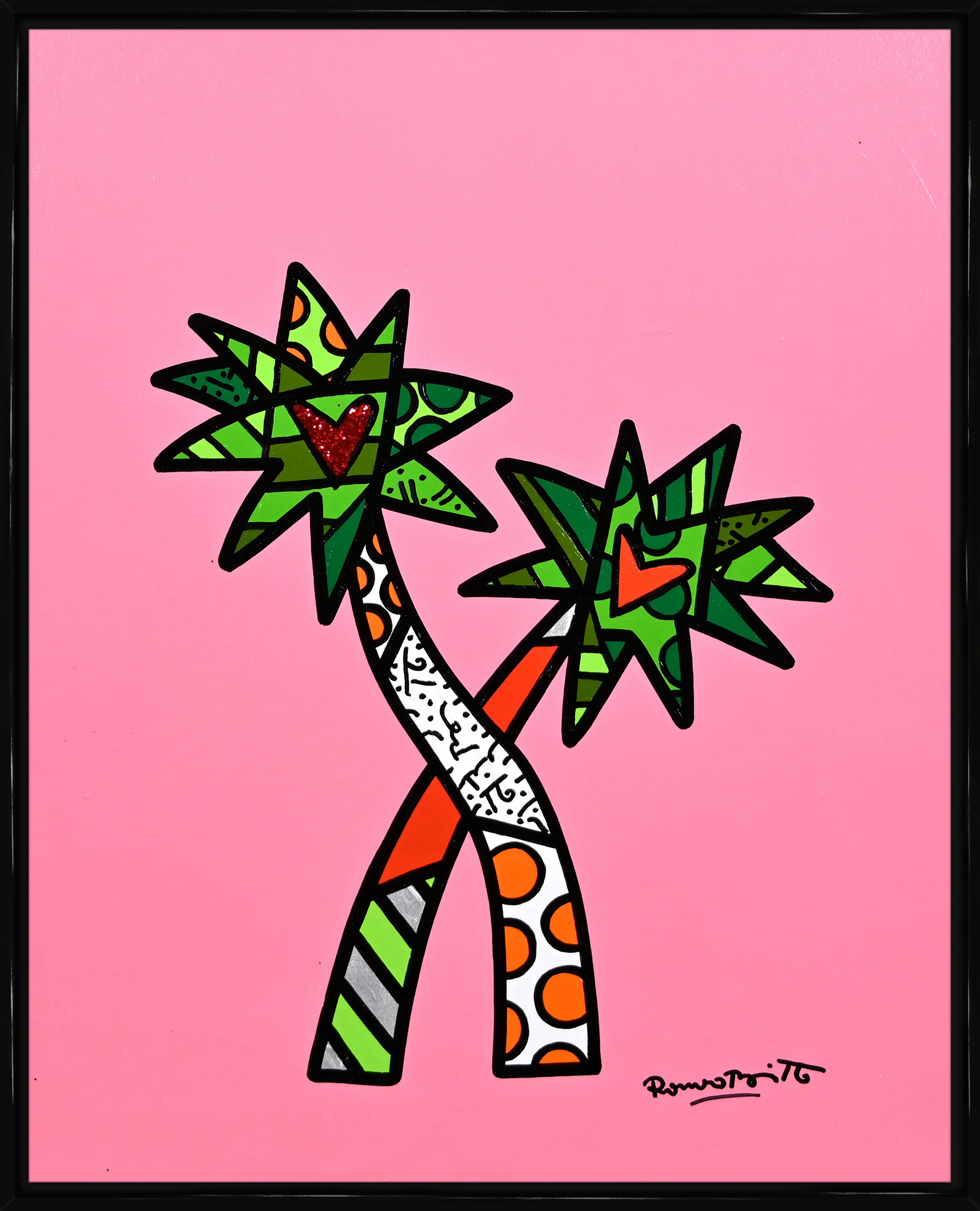 Miami Palms - Original Painting - Image 5