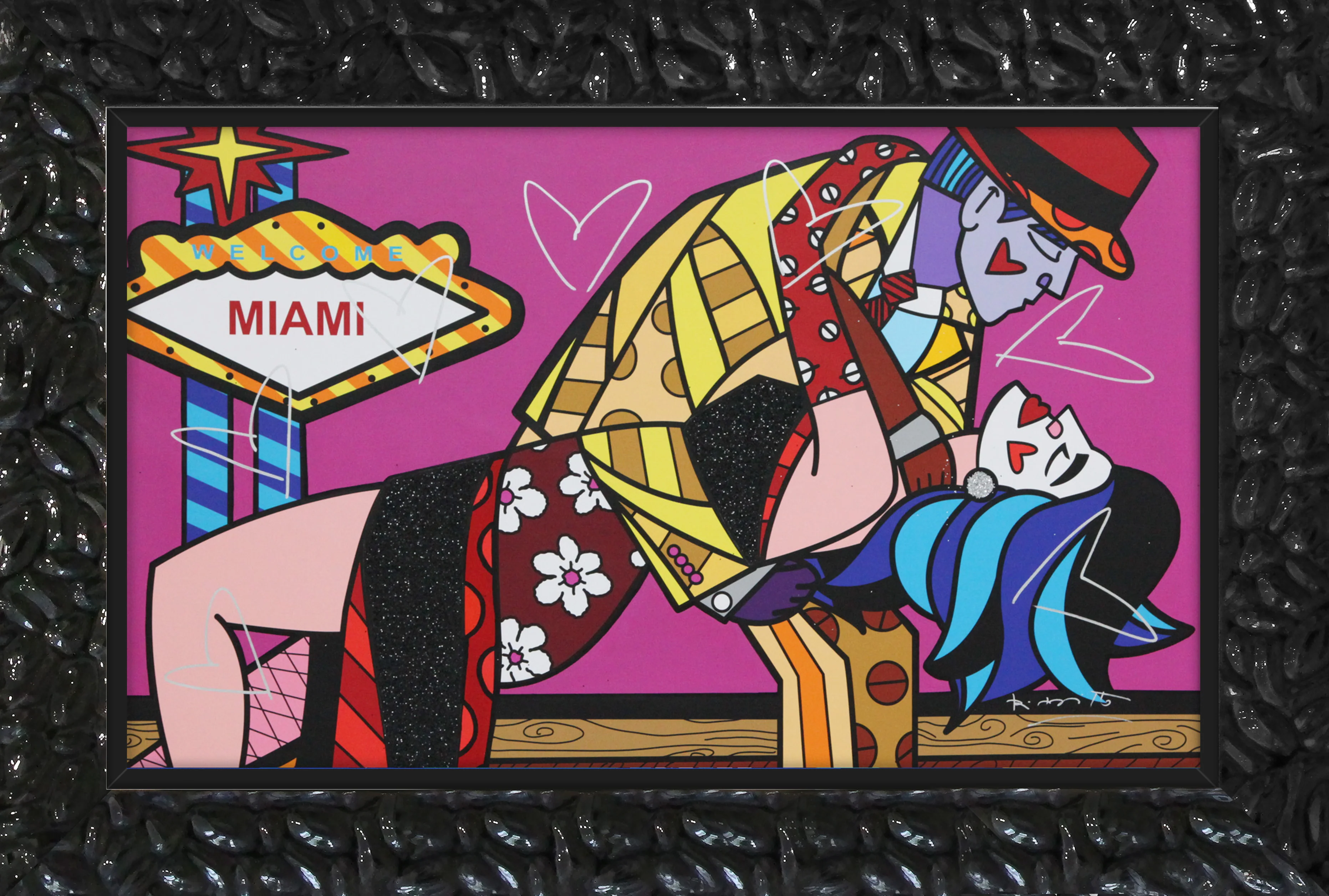Miami Party IX - Mixed Media Original - Image 6