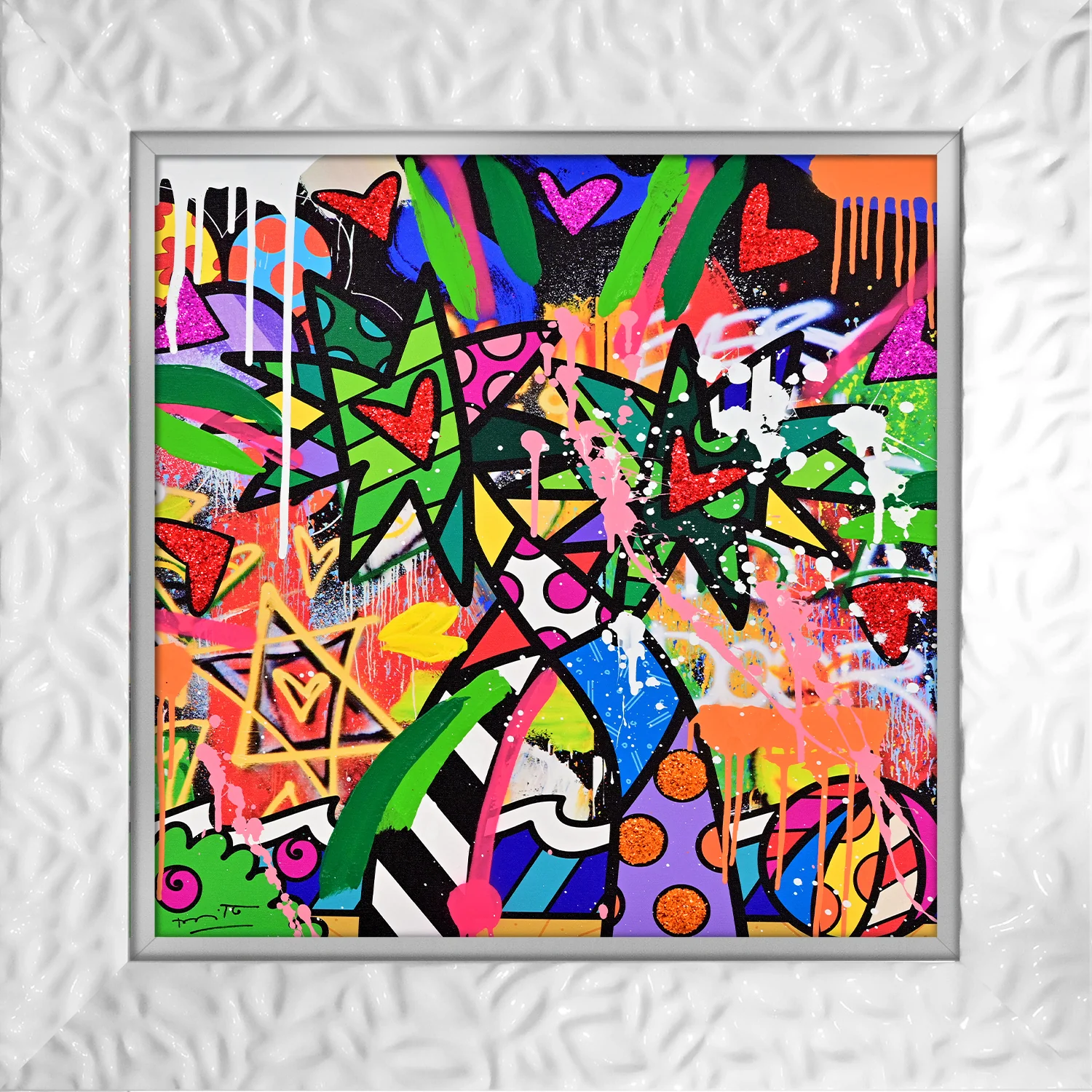 Miami Vibes - Mixed Media Original - Image 20