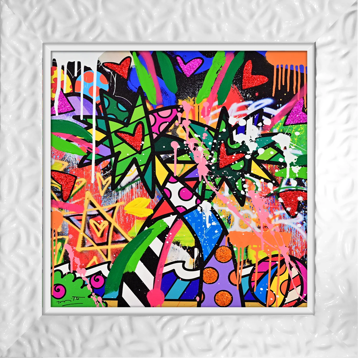 Miami Vibes - Mixed Media Original - Image 21