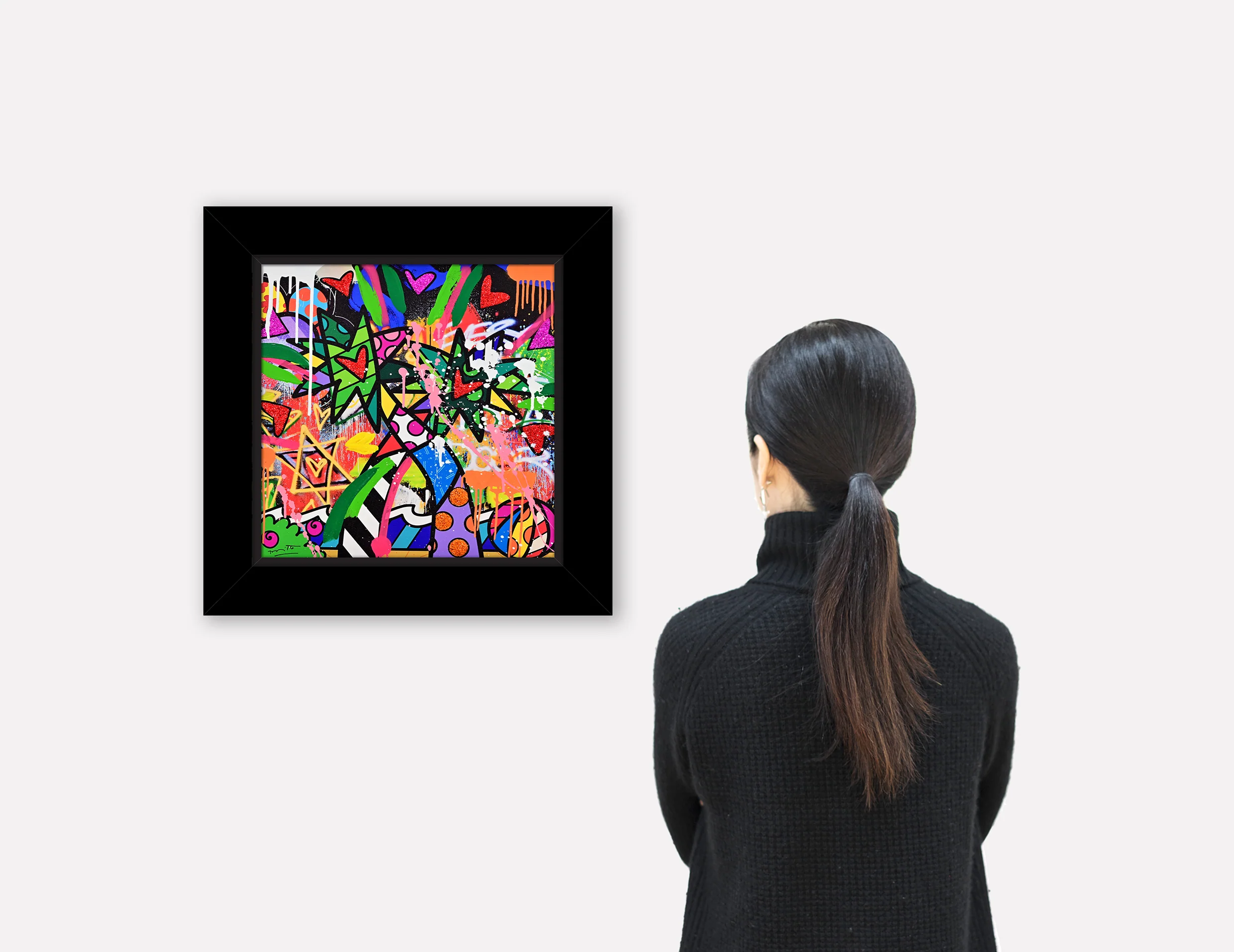 Miami Vibes - Mixed Media Original - Image 3