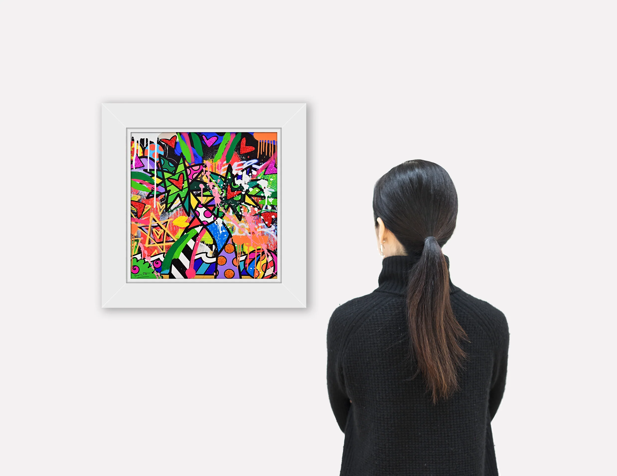 Miami Vibes - Mixed Media Original - Image 4