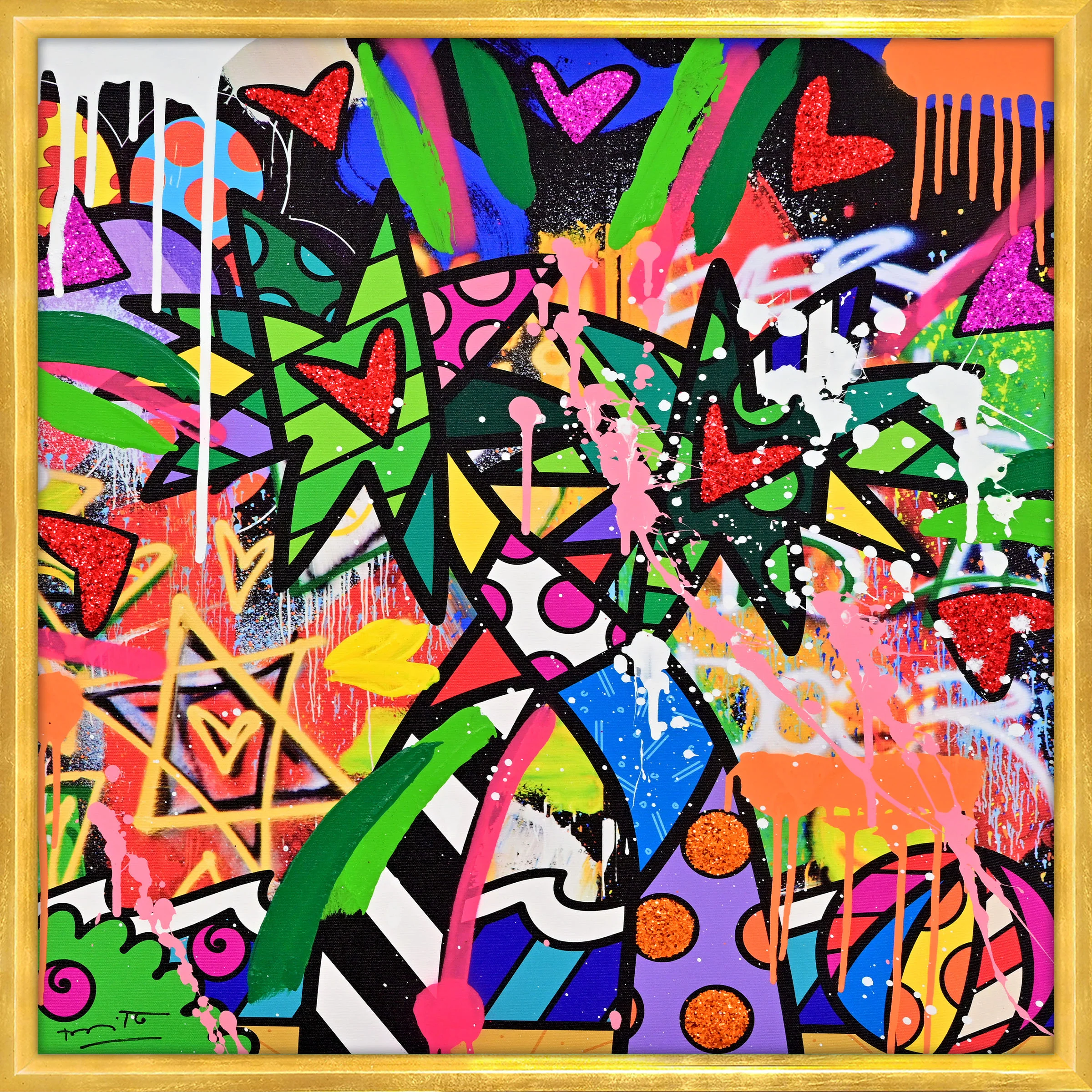 Miami Vibes - Mixed Media Original - Image 7
