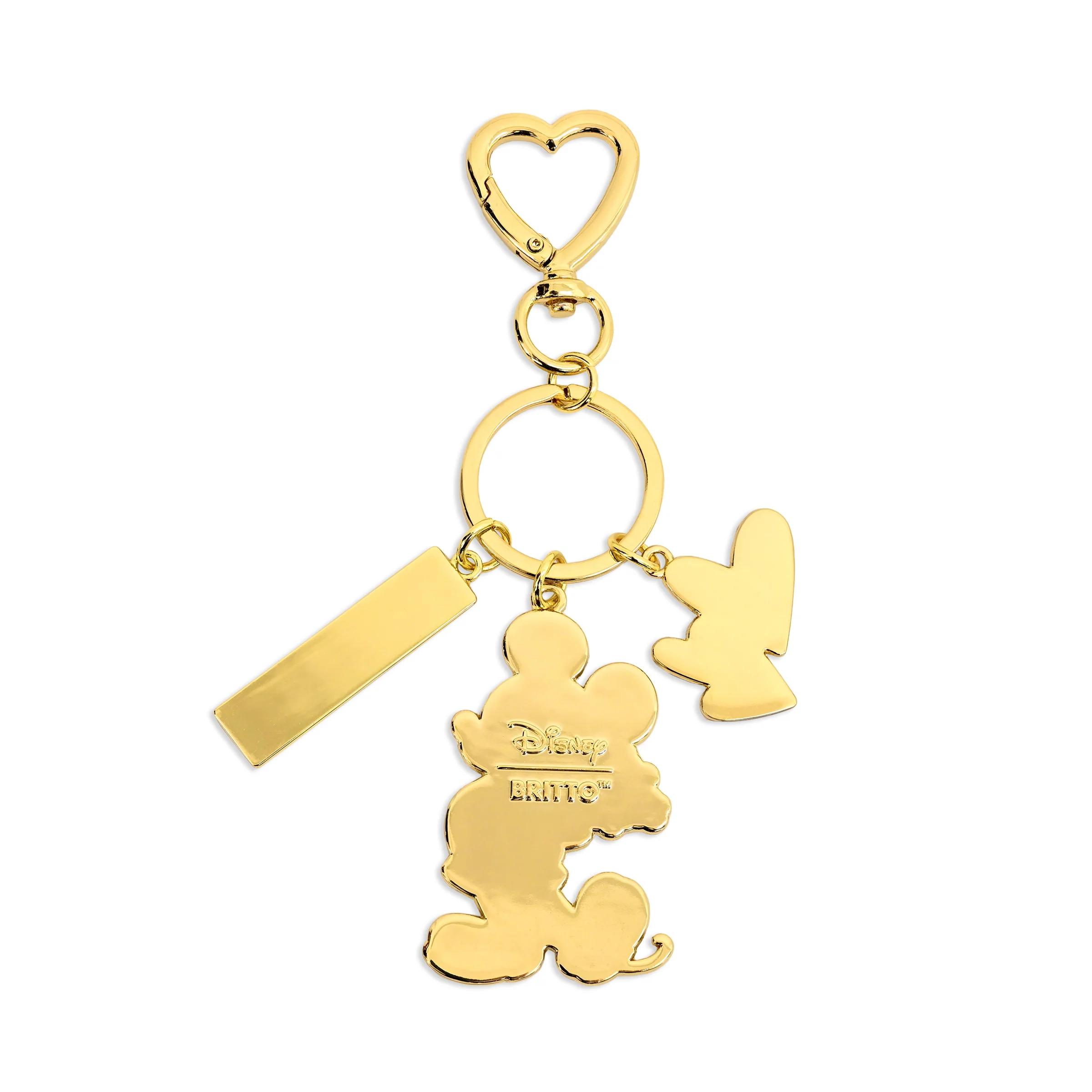 Mickey Keychain - Black & Gold - Disney By Britto - Image 2