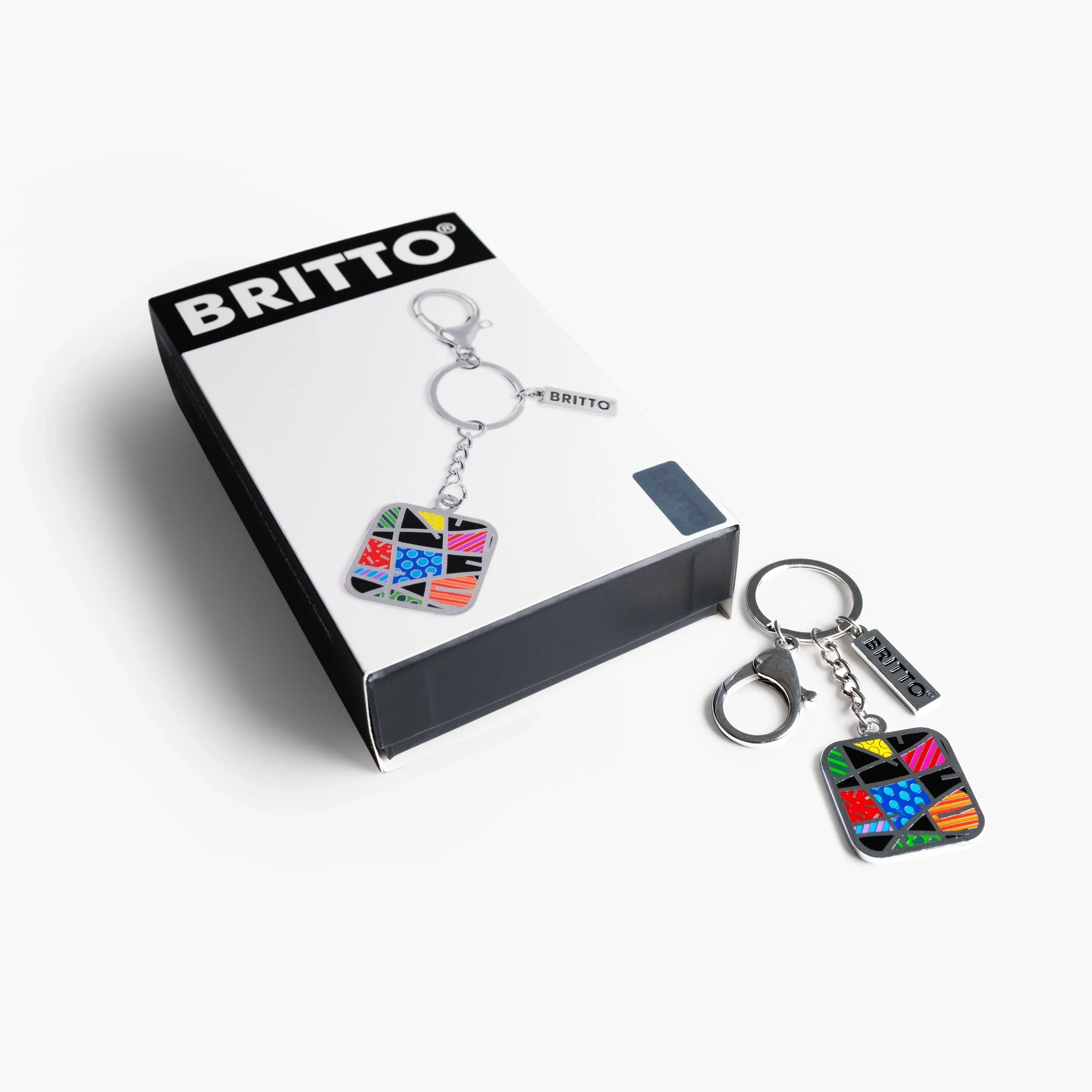 Midnight Landscape Britto Keychain & Bag Charm - Image 3