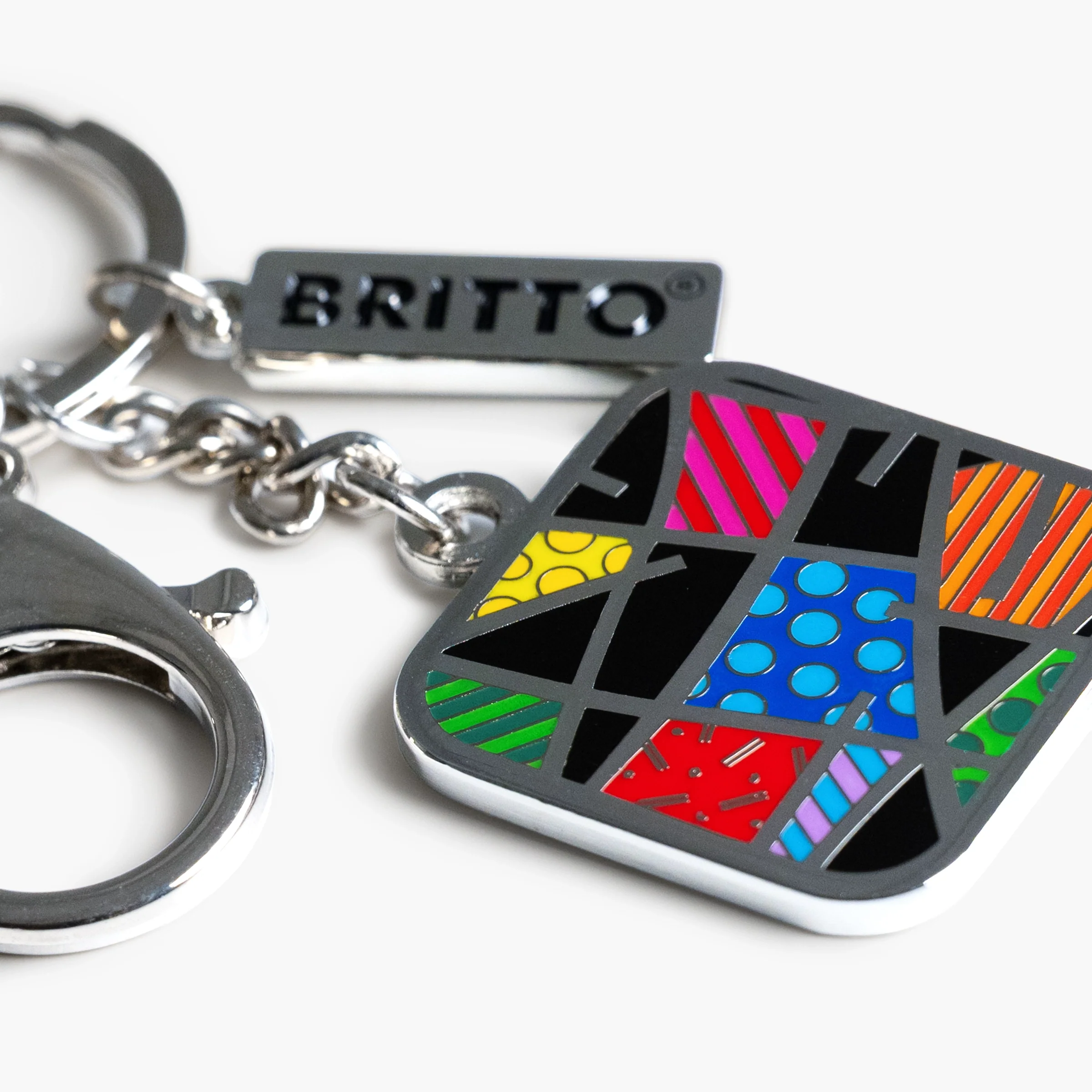 Midnight Landscape Britto Keychain & Bag Charm - Image 4