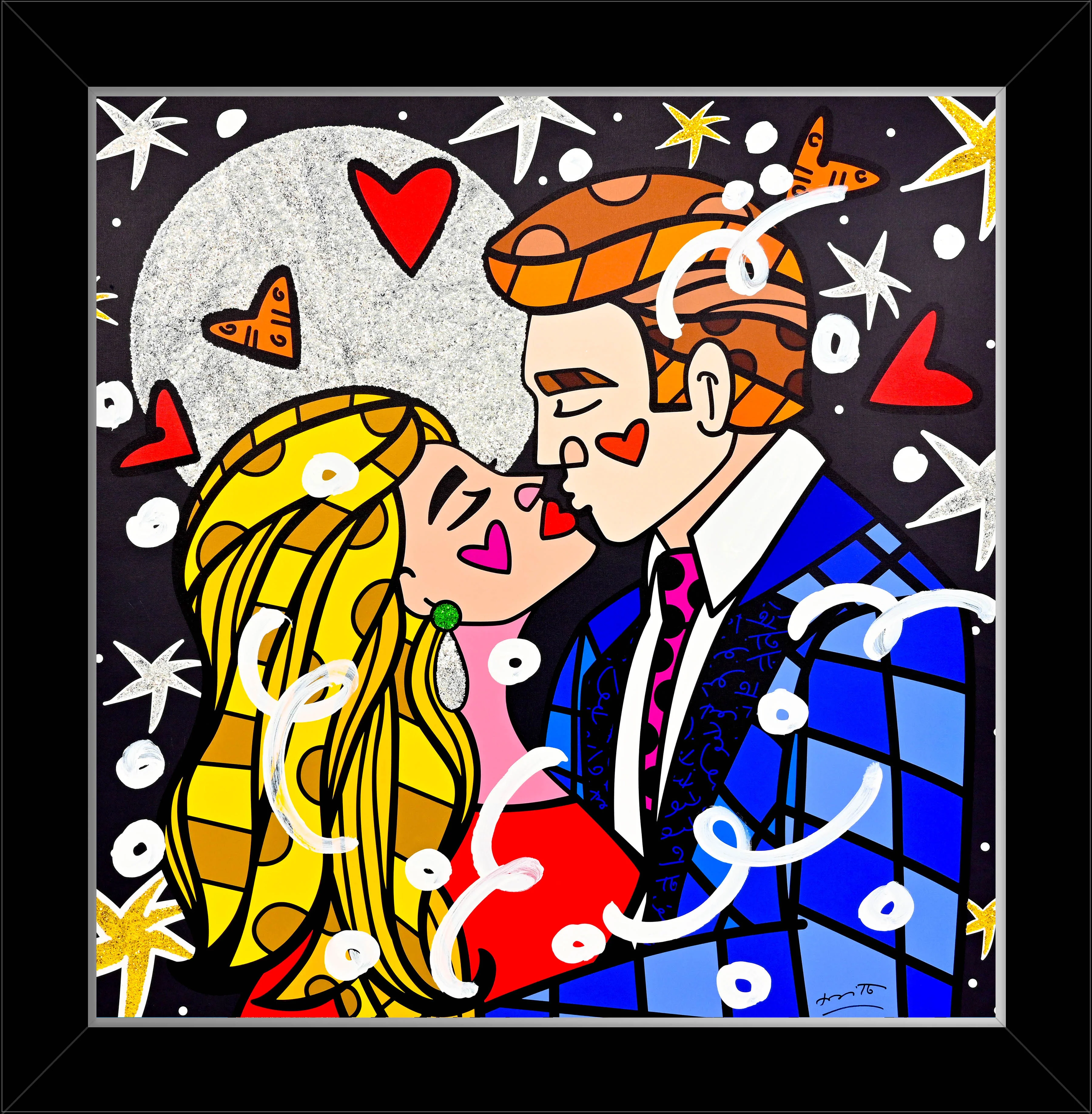 Moonstruck - Mixed Media Original - Image 7