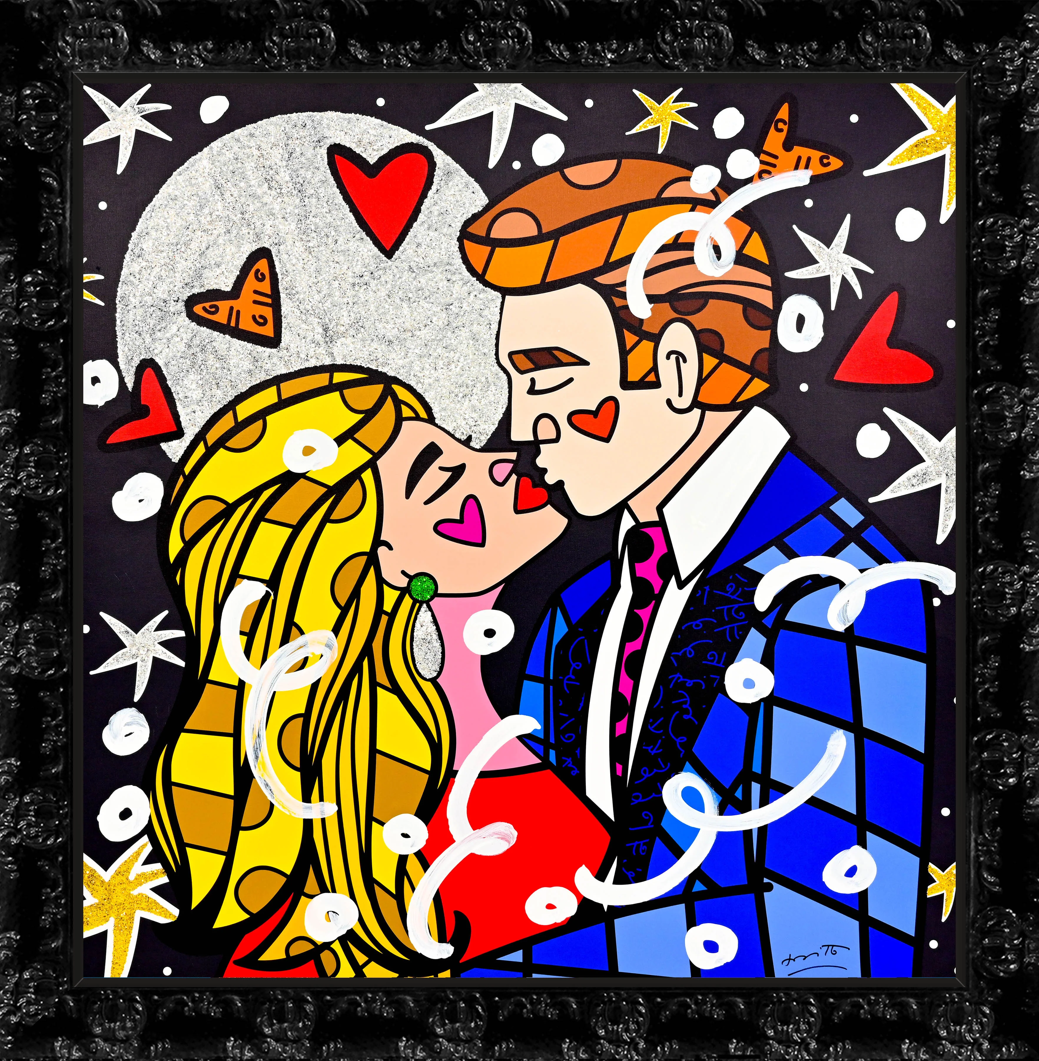 Moonstruck - Mixed Media Original - Image 8