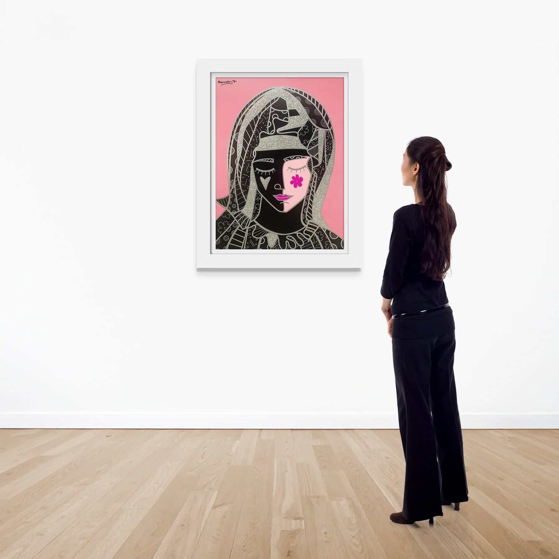 Mother In Pink Silver - Limited Edition Print - Image 3