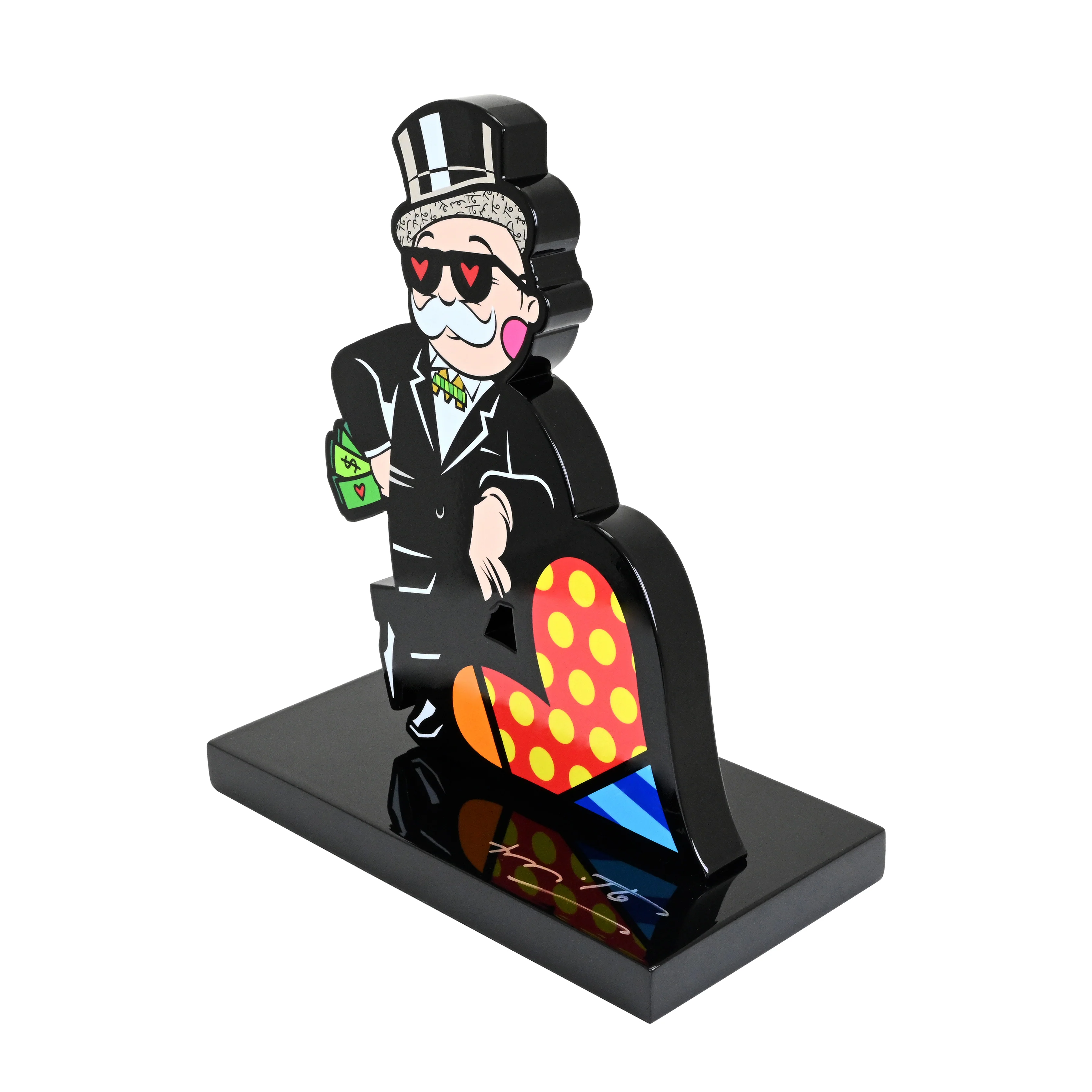Mr. Monopoly (Black Base) - Limited Edition Sculpture - Image 2