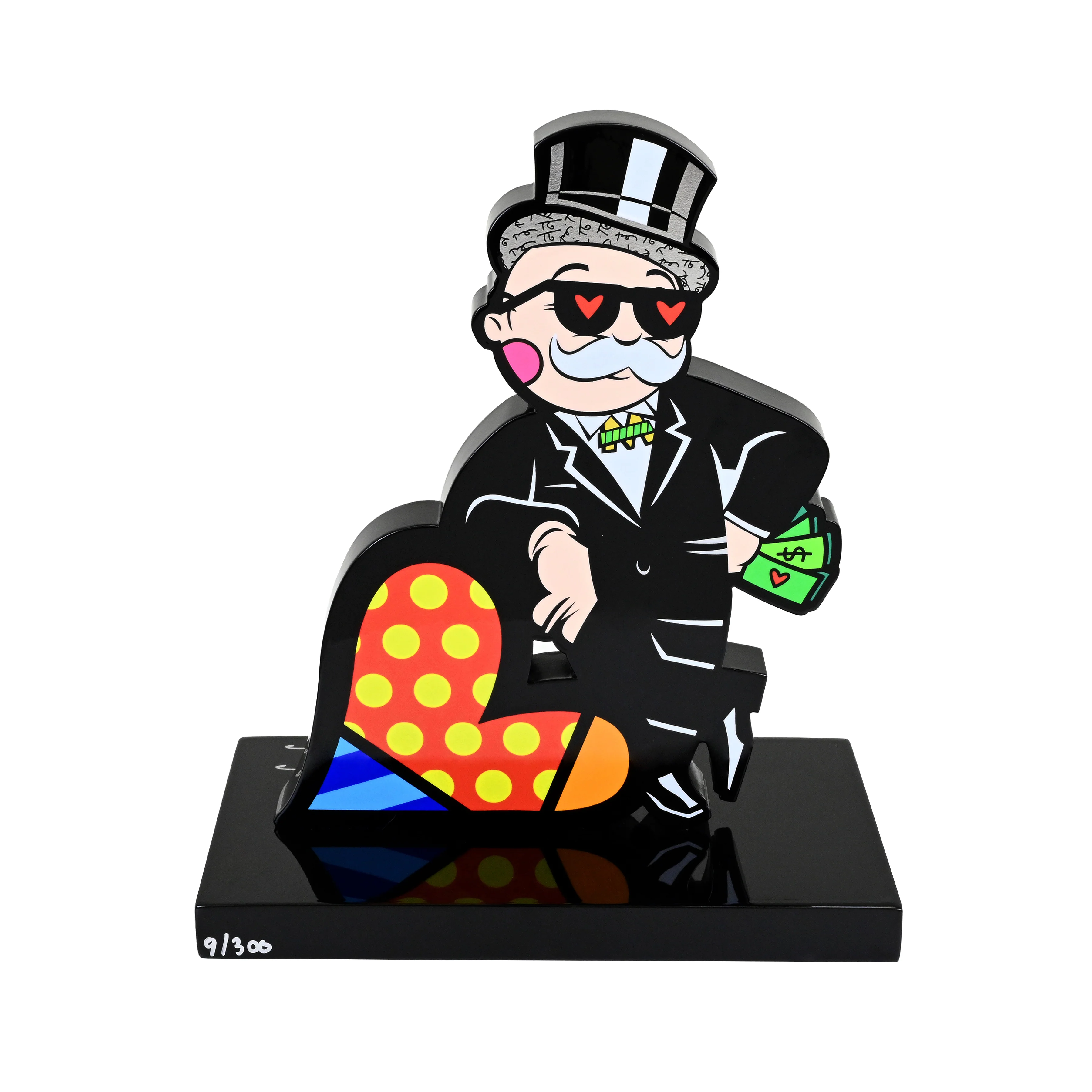Mr. Monopoly (Black Base) - Limited Edition Sculpture - Image 3
