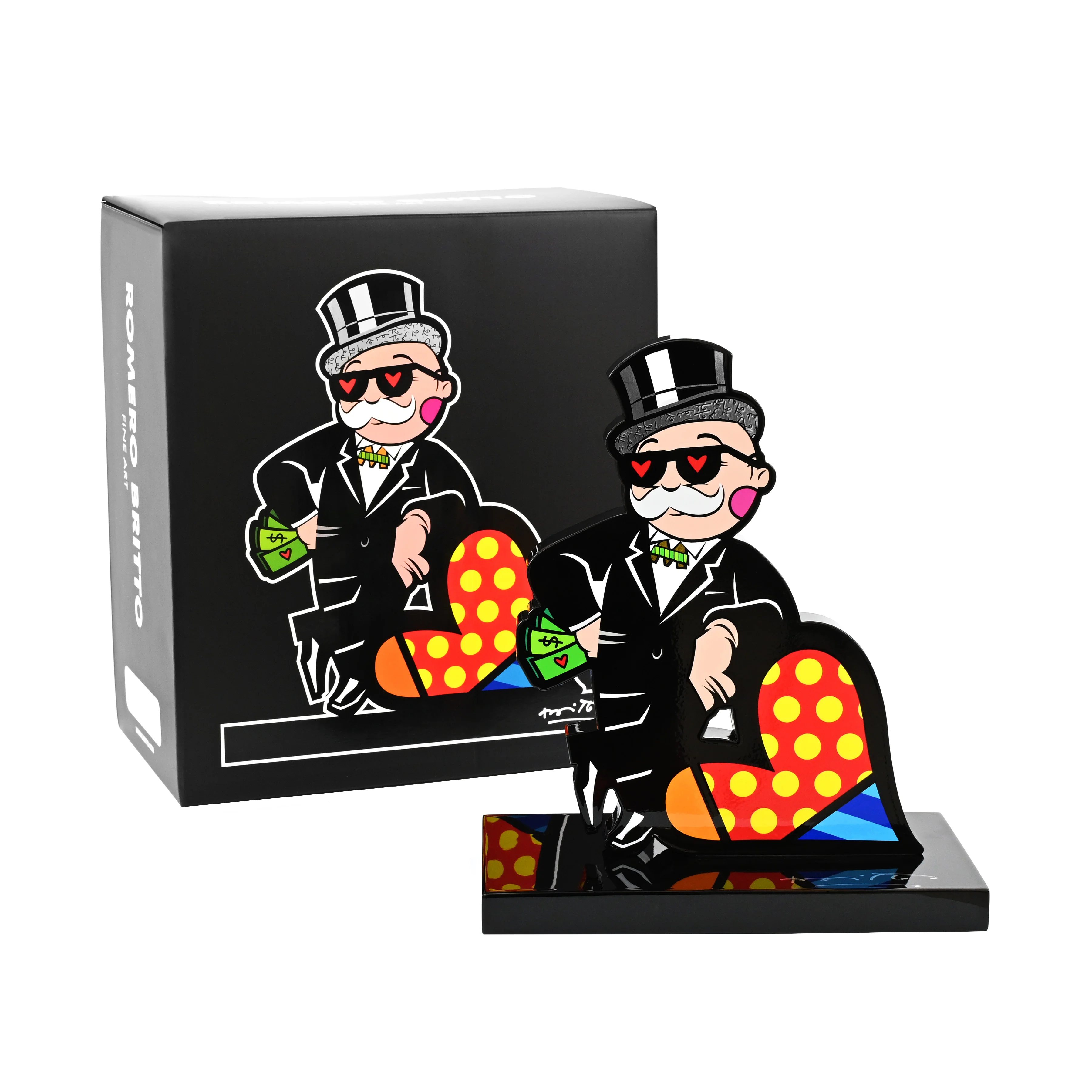 Mr. Monopoly (Black Base) - Limited Edition Sculpture - Image 4