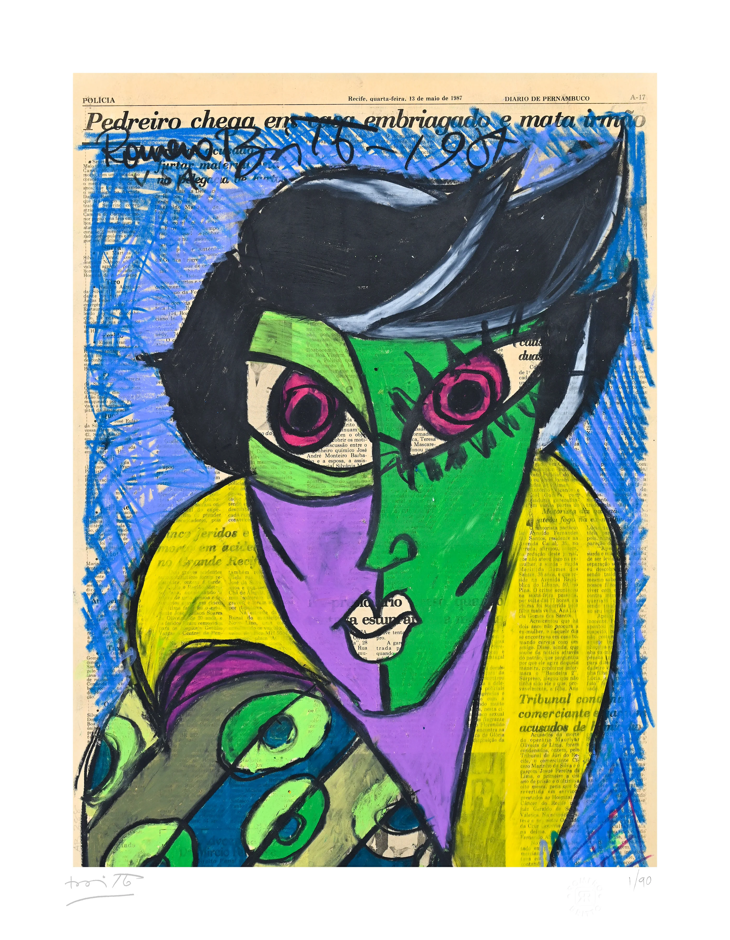 Mrs. Green - Limited Edition Print