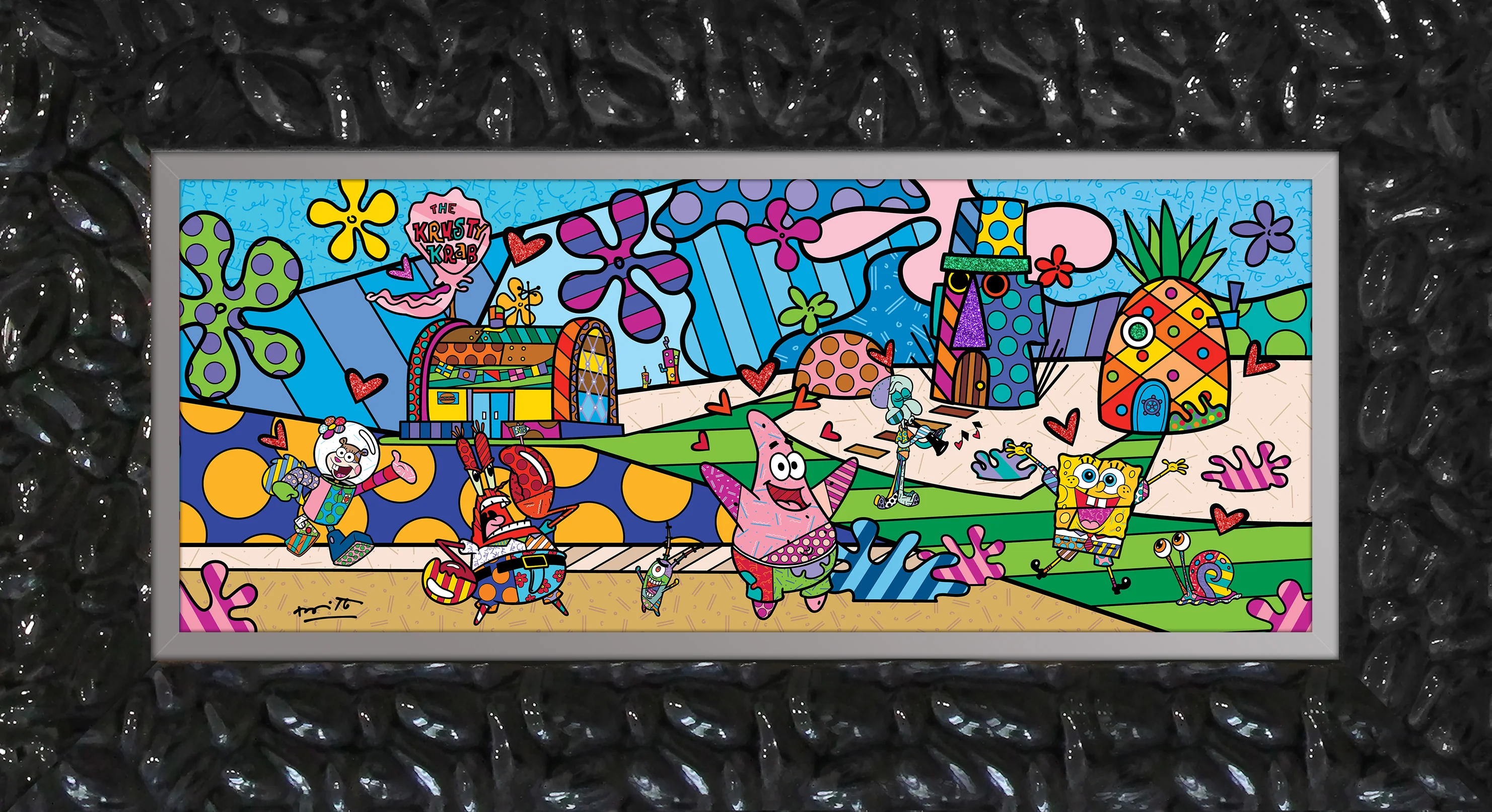 My Ocean - Spongebob By Britto - Limited Edition Print - Image 10
