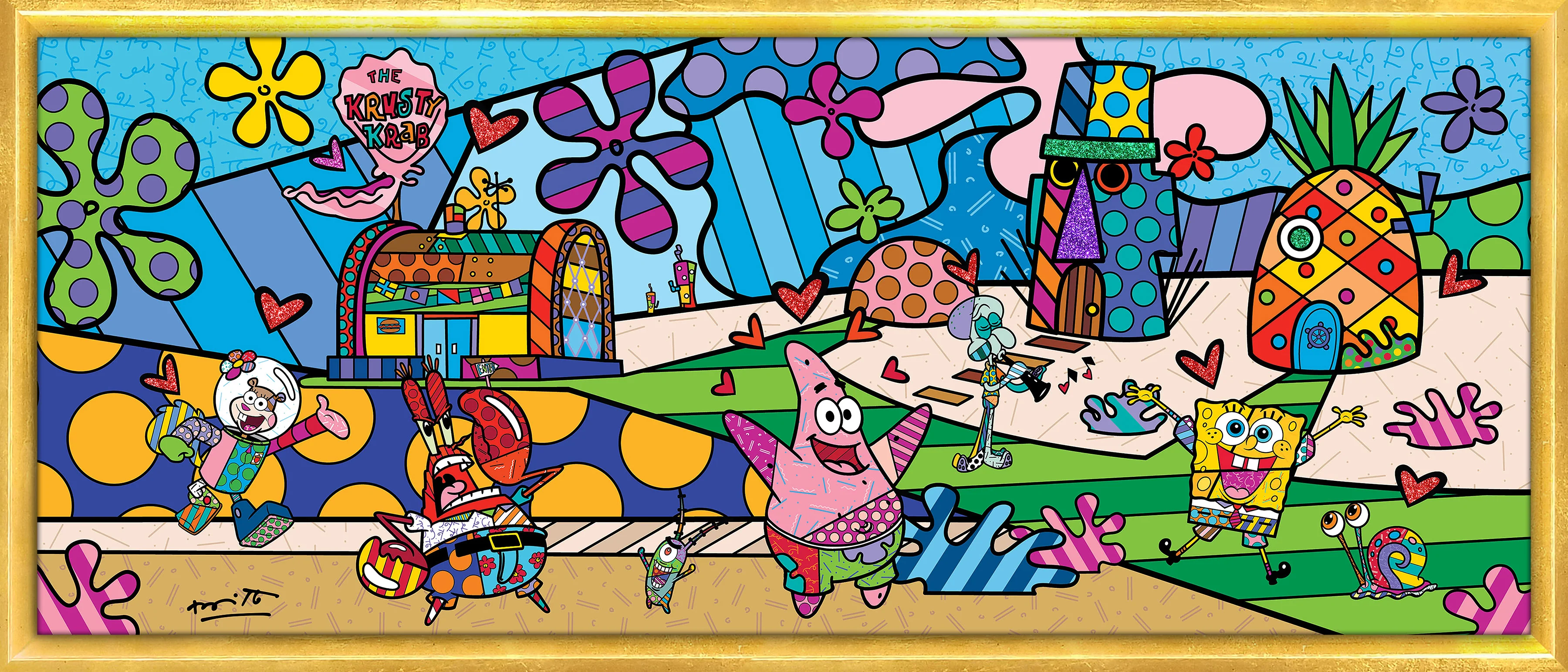 My Ocean - Spongebob By Britto - Limited Edition Print - Image 12