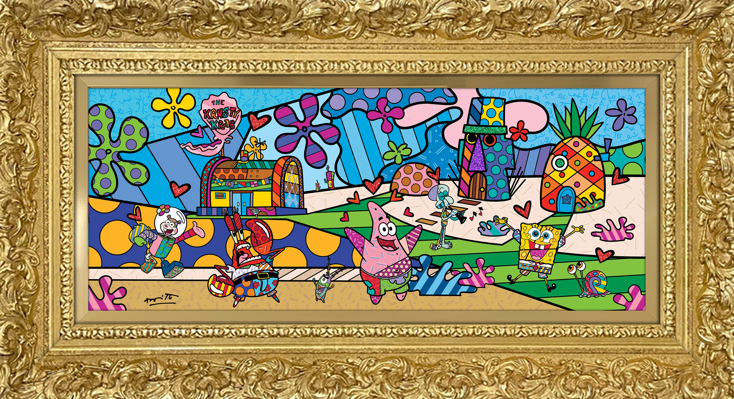 My Ocean - Spongebob By Britto - Limited Edition Print - Image 13