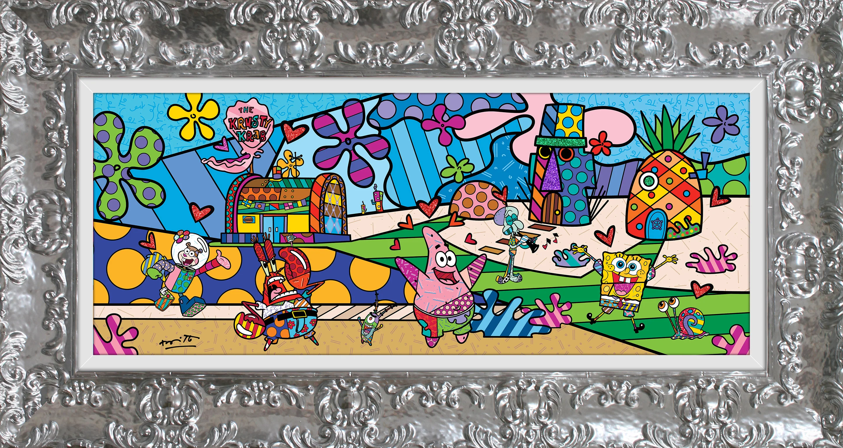 My Ocean - Spongebob By Britto - Limited Edition Print - Image 14