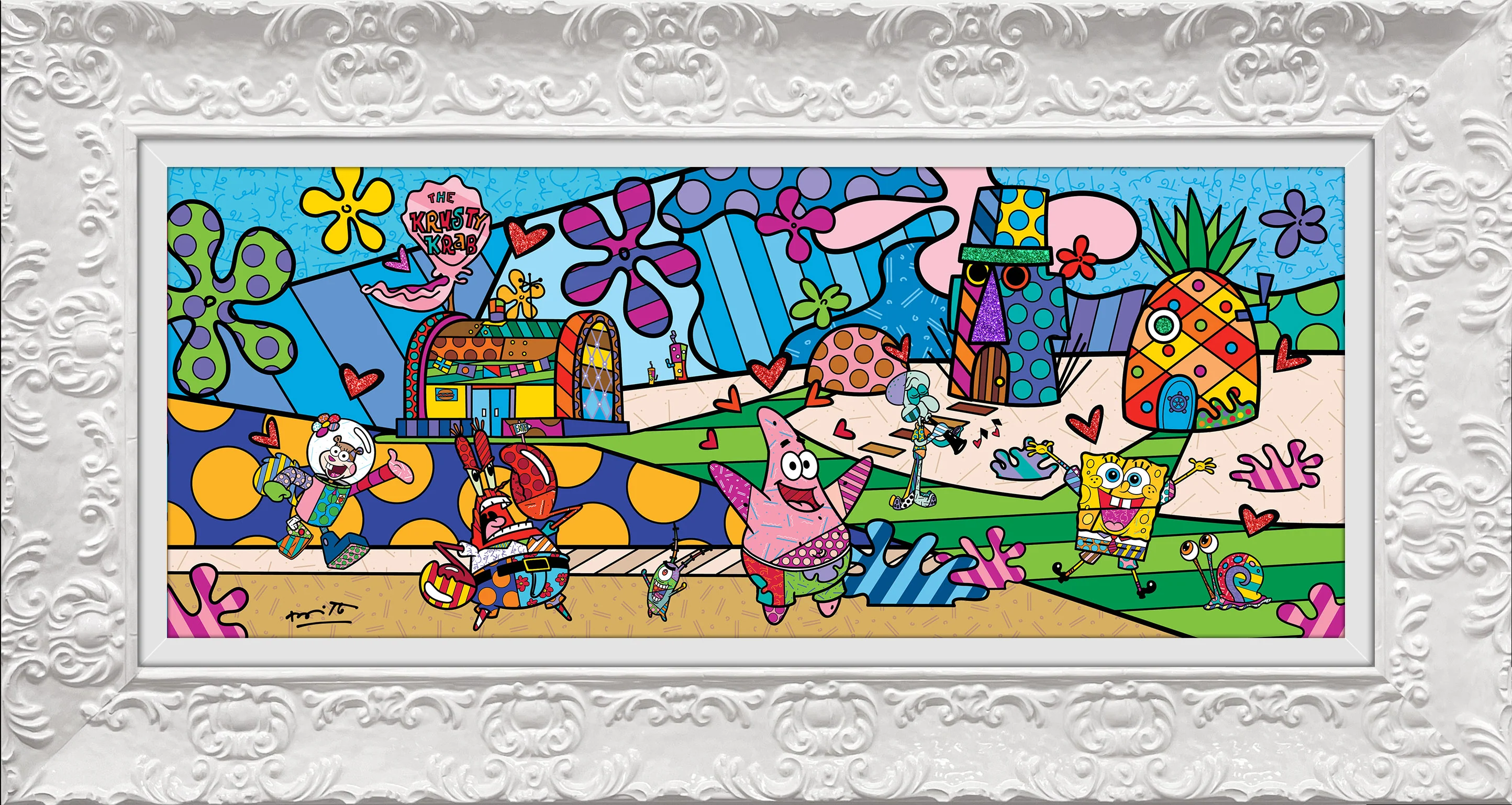 My Ocean - Spongebob By Britto - Limited Edition Print - Image 19