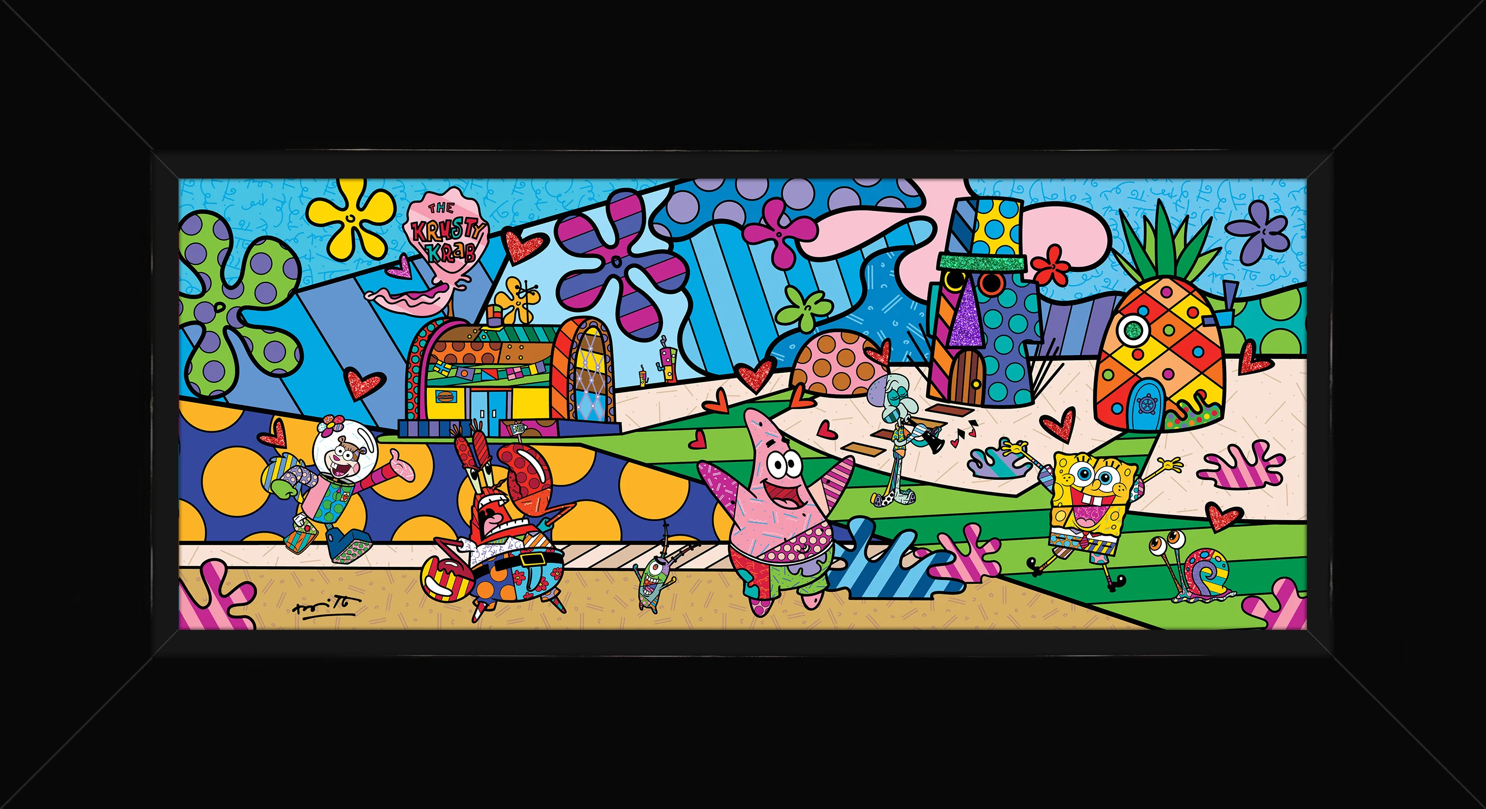 My Ocean - Spongebob By Britto - Limited Edition Print - Image 5