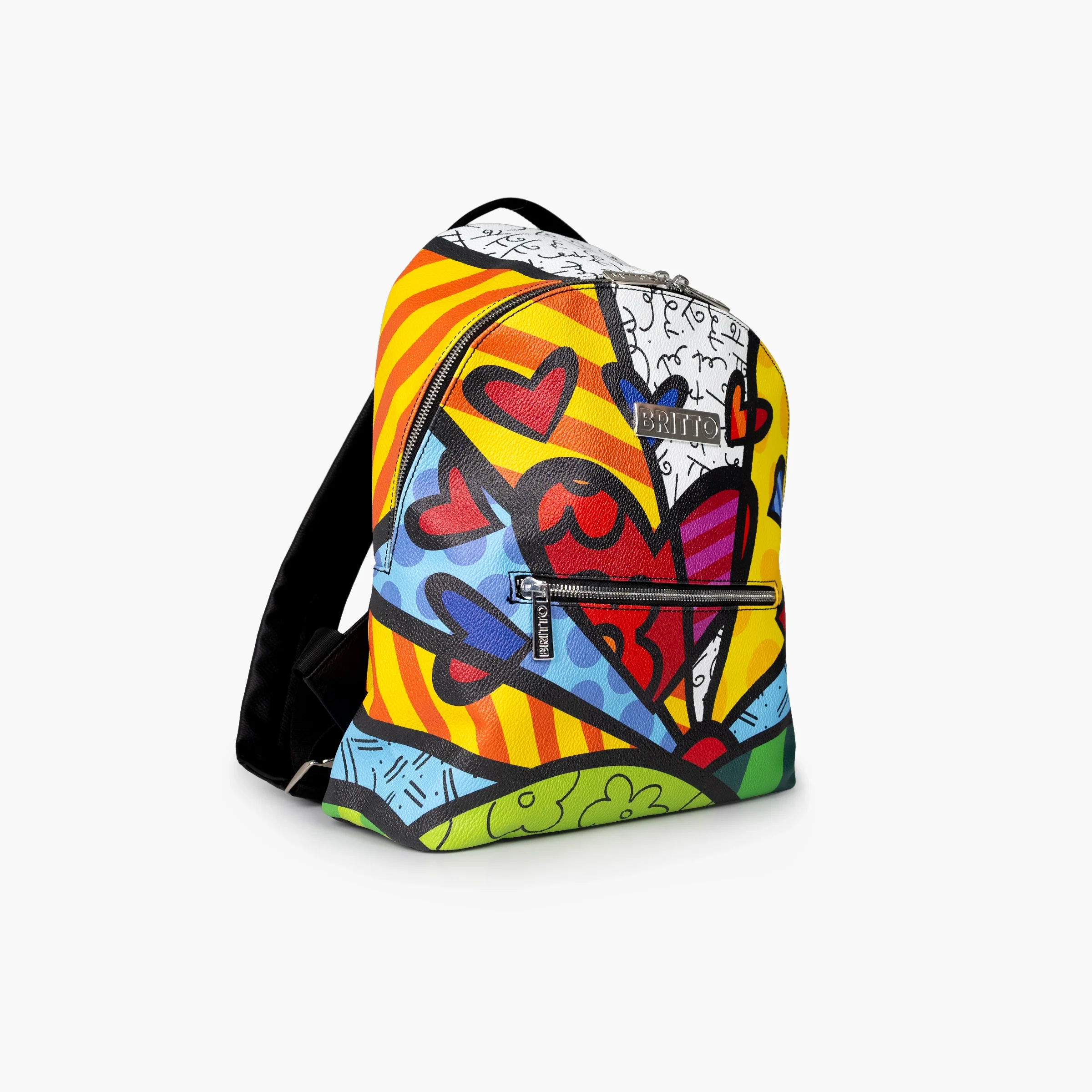 New Day Britto Eco Leather Small Backpack - Image 3
