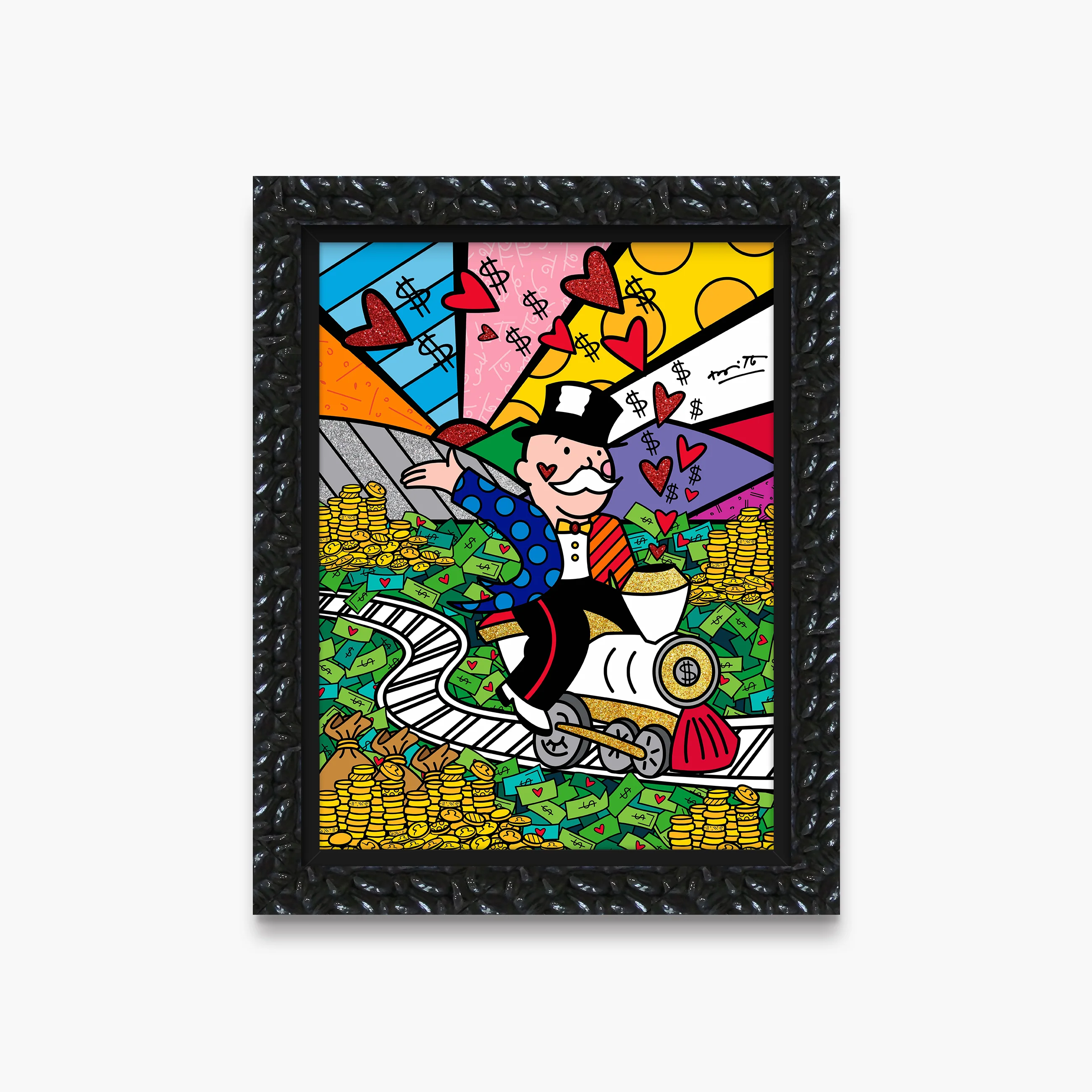 On The Right Track (Monopoly By Britto) - Limited Edition Print - Image 13