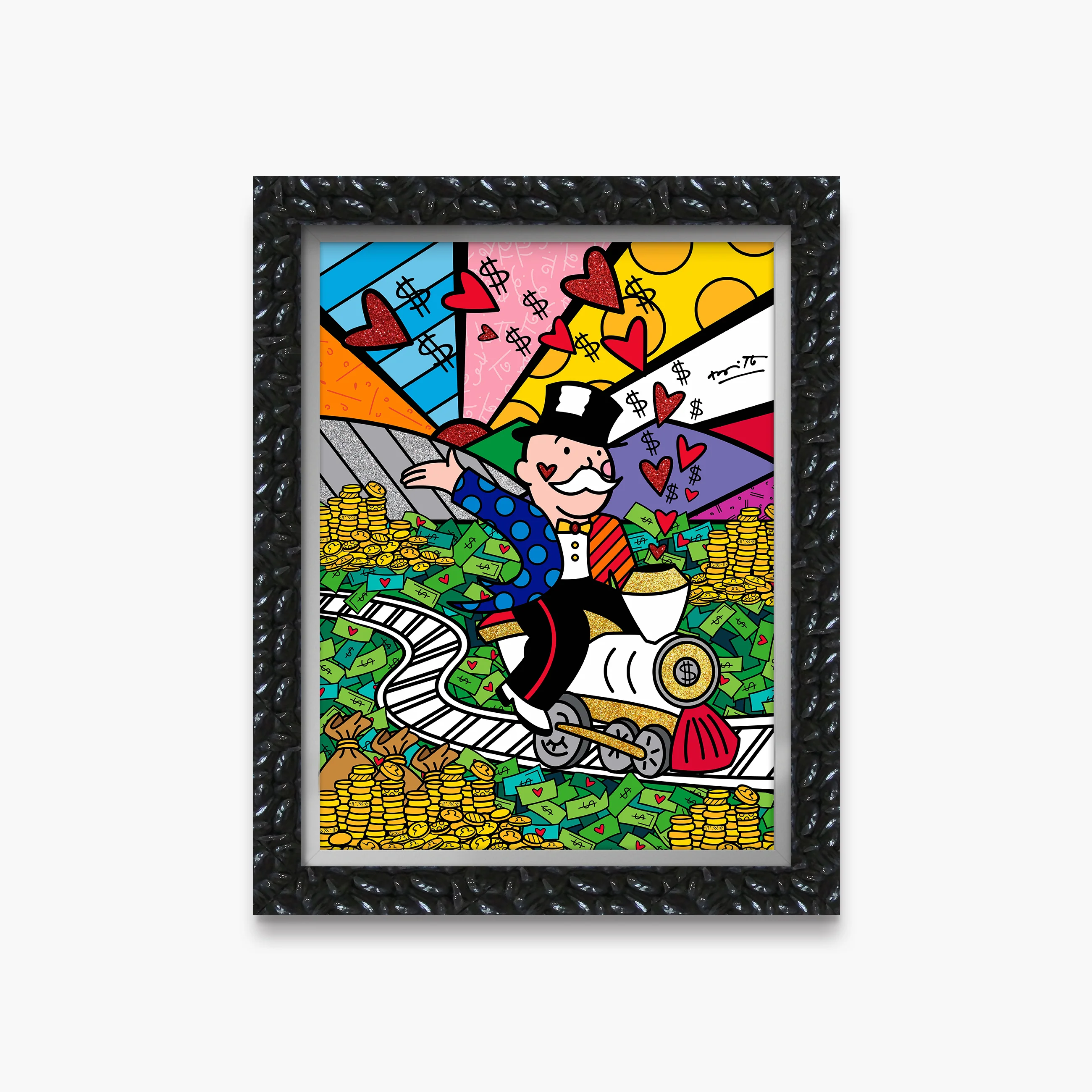 On The Right Track (Monopoly By Britto) - Limited Edition Print - Image 14