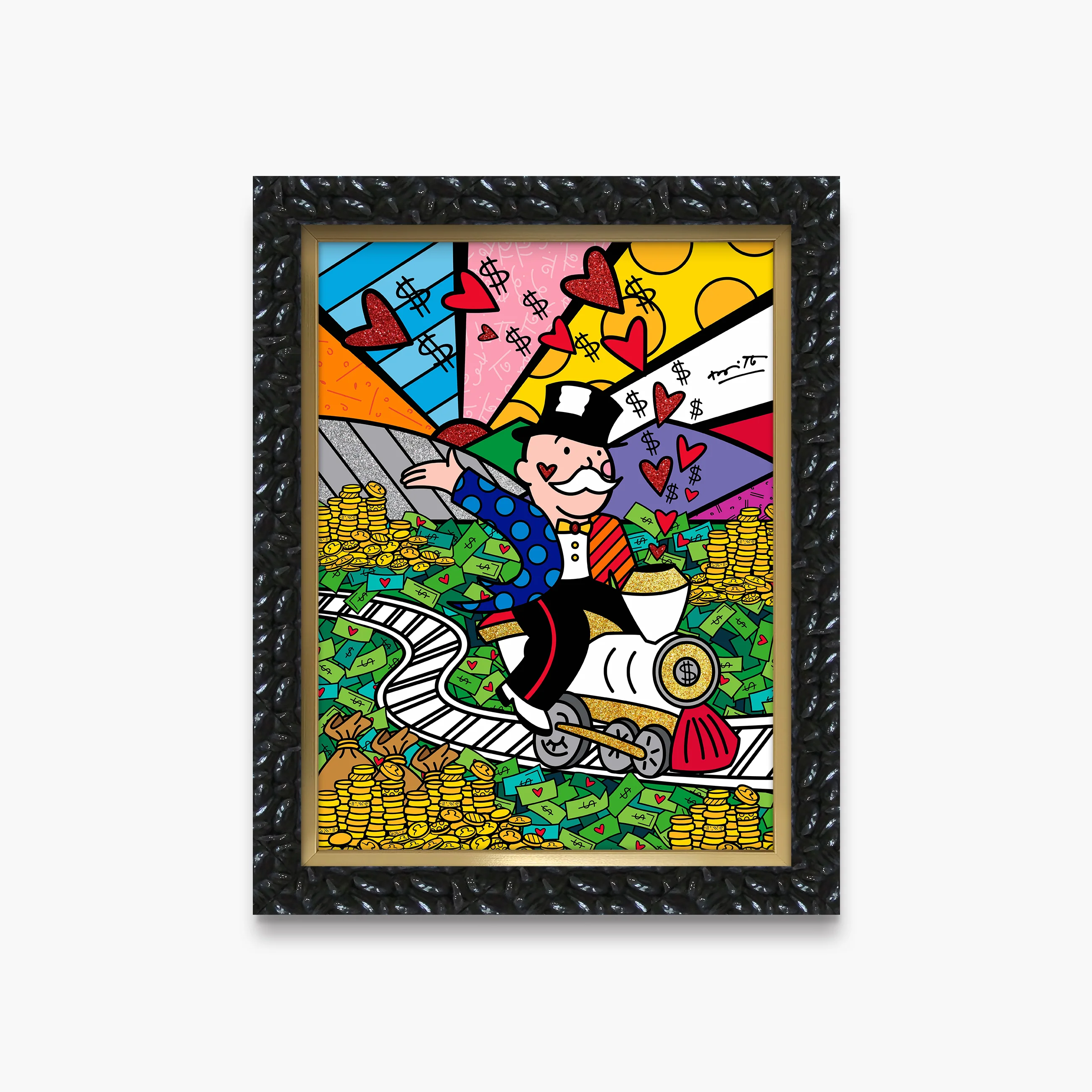 On The Right Track (Monopoly By Britto) - Limited Edition Print - Image 15