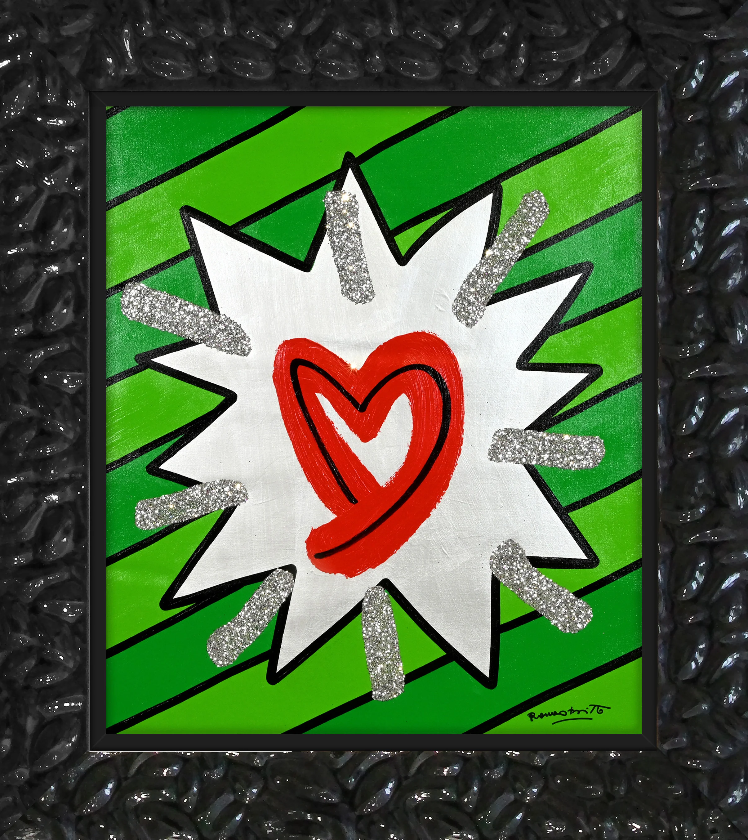 ONLY LOVE - Original Painting - Image 10