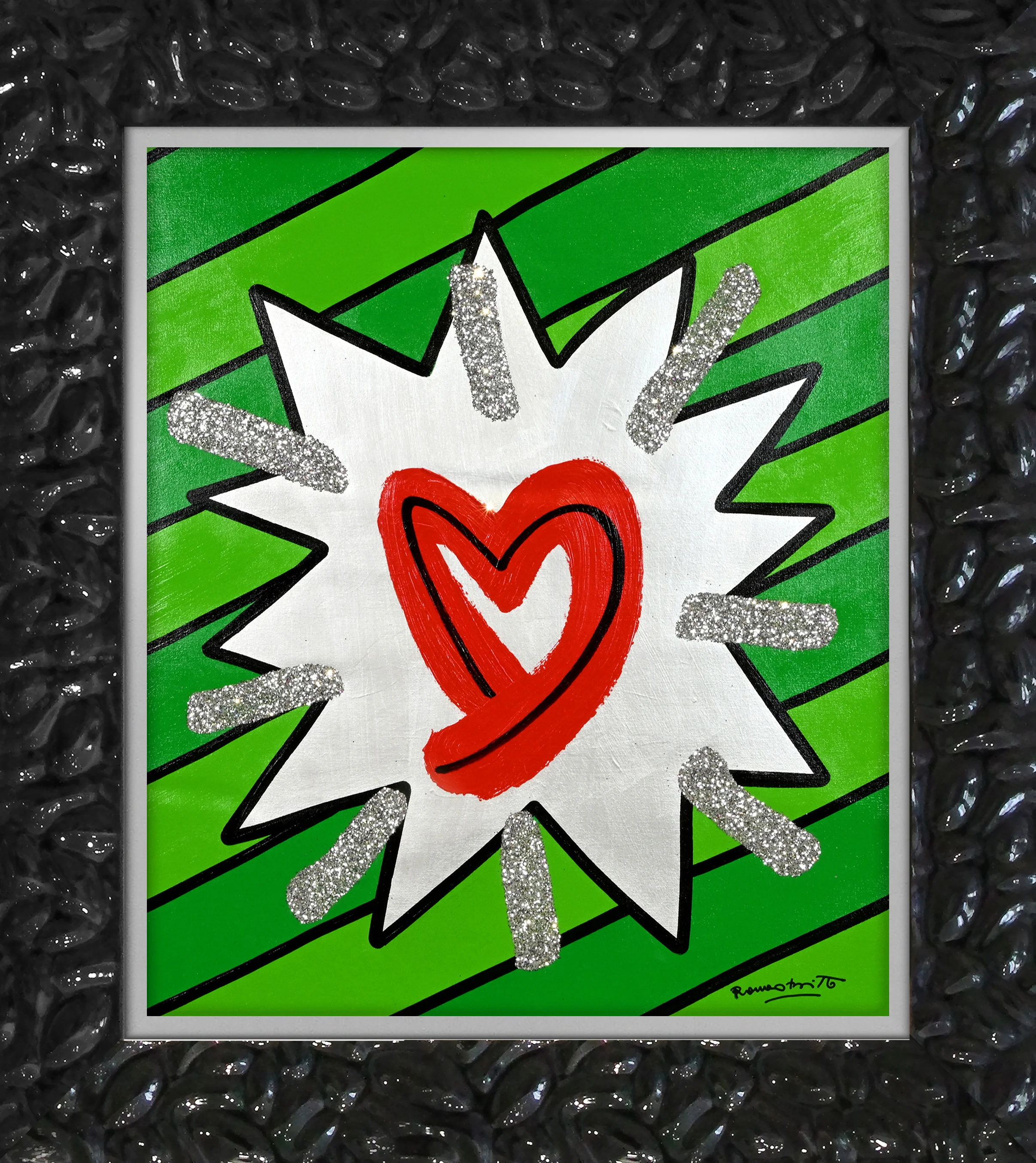 ONLY LOVE - Original Painting - Image 11