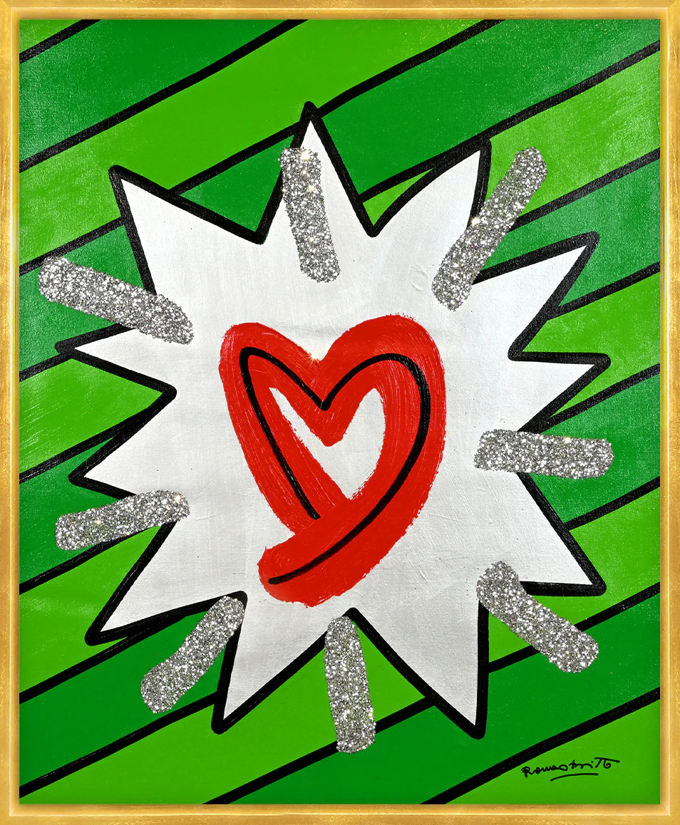 ONLY LOVE - Original Painting - Image 13