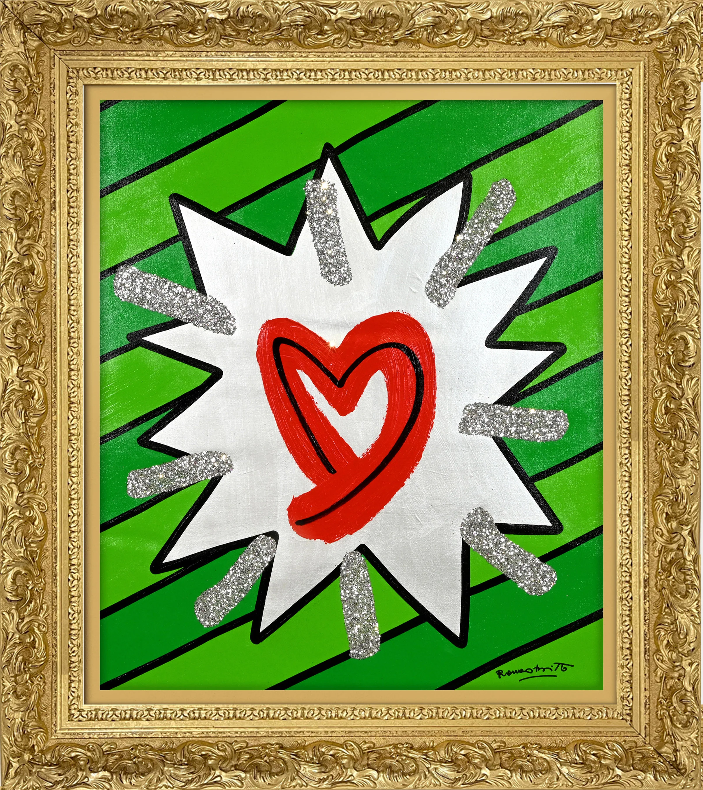 ONLY LOVE - Original Painting - Image 14